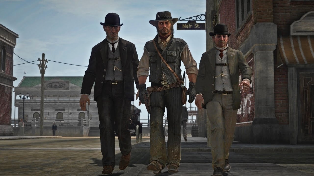 Red Dead Redemption: The Man from Blackwater Background