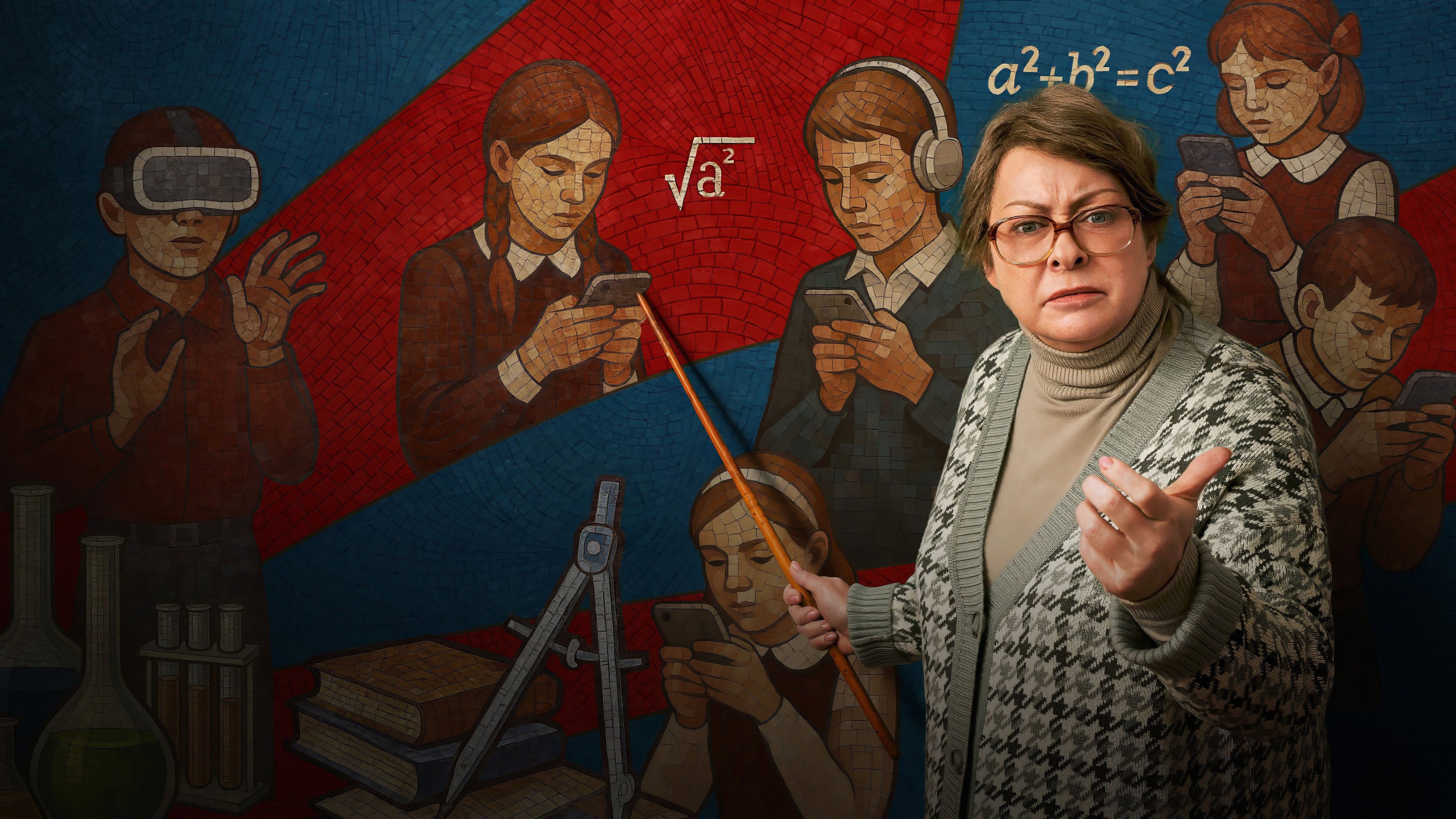 Old School Background