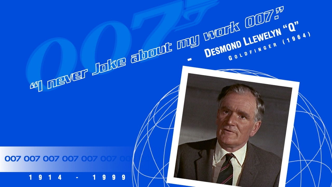 Tribute to Desmond Llewelyn Background