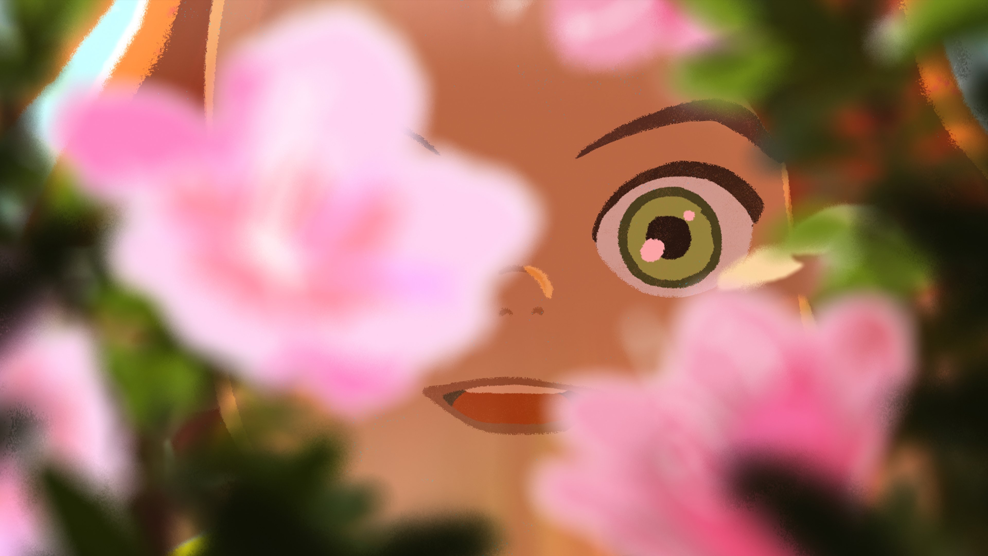 Little Amélie or the Character of Rain Background