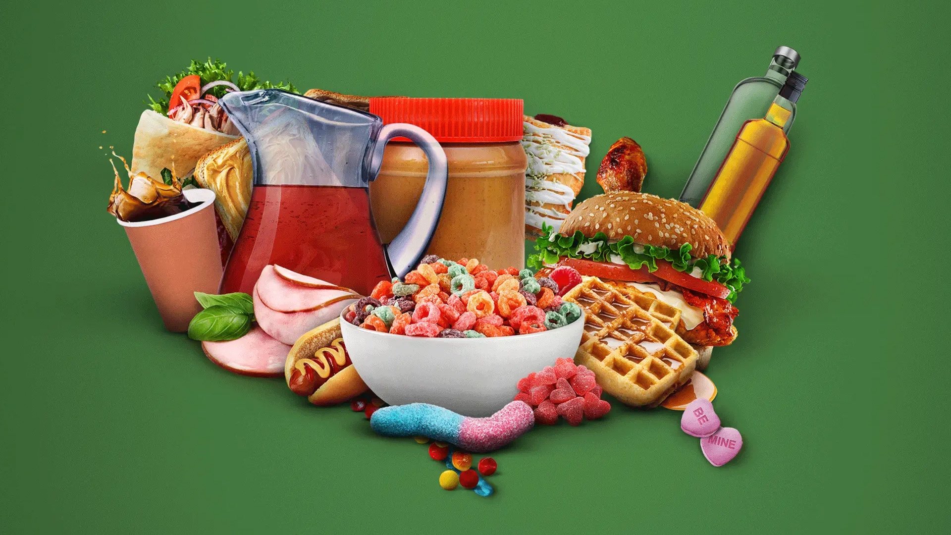 The Food That Built America Background