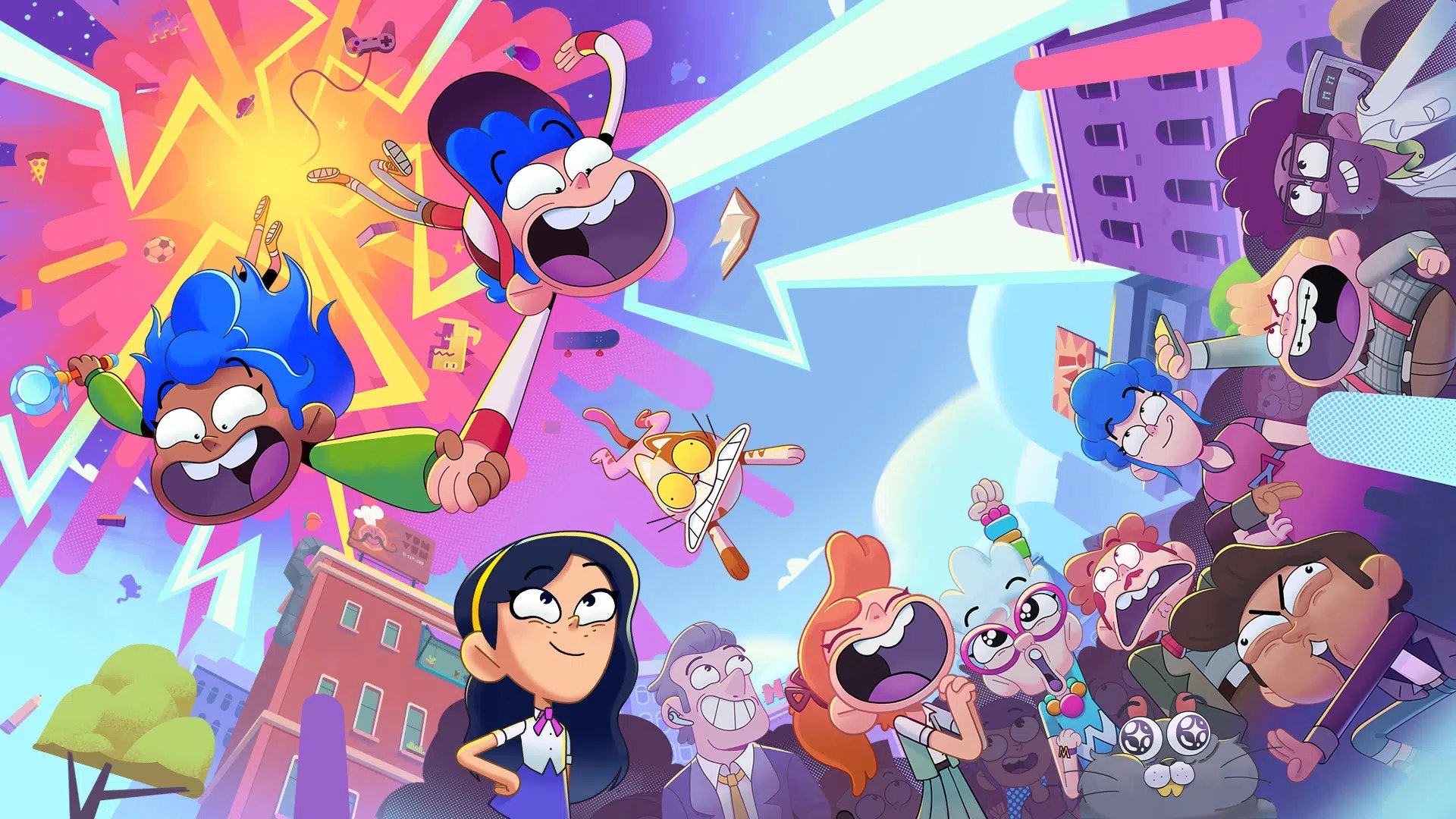 50/50 Heroes Background