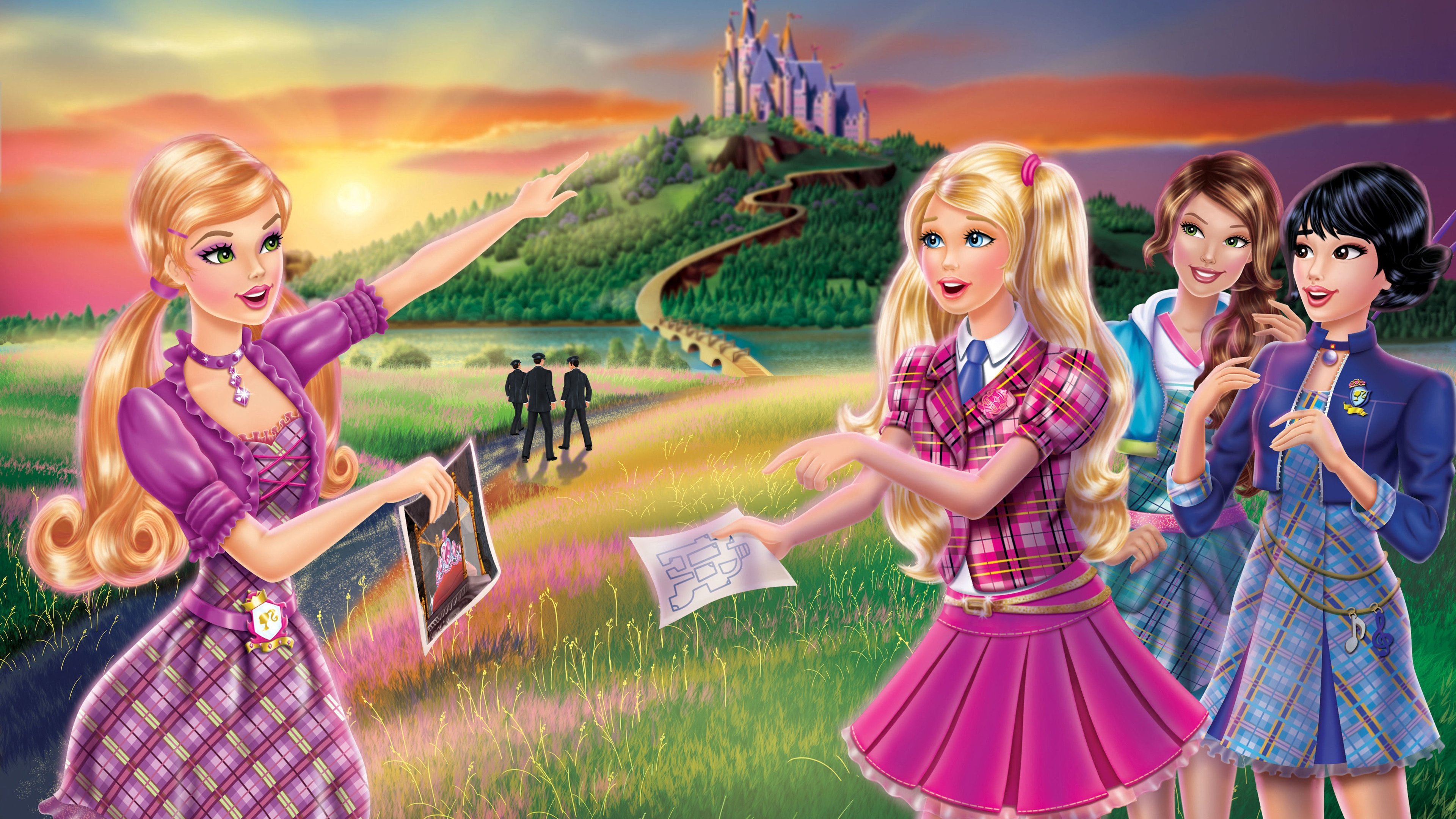Barbie: Princess Charm School Background