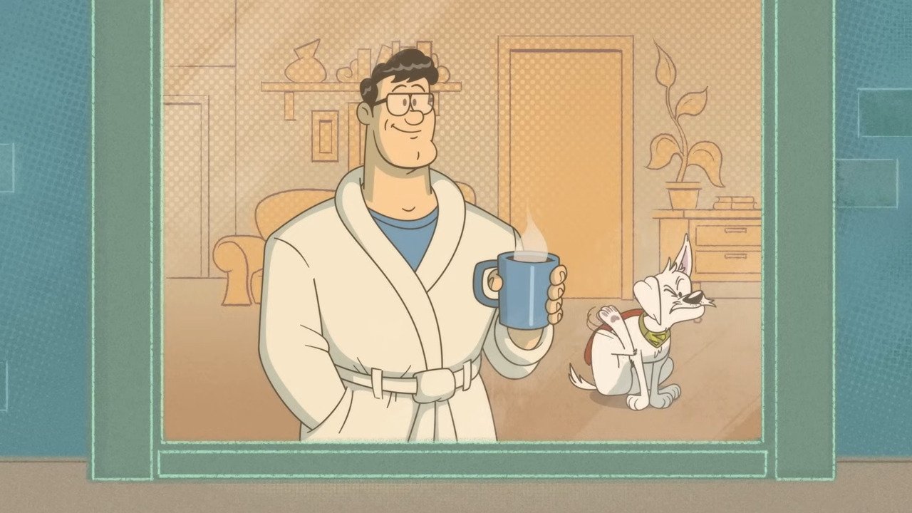 Krypto Saves the Day!: School Bus Scuffle Background