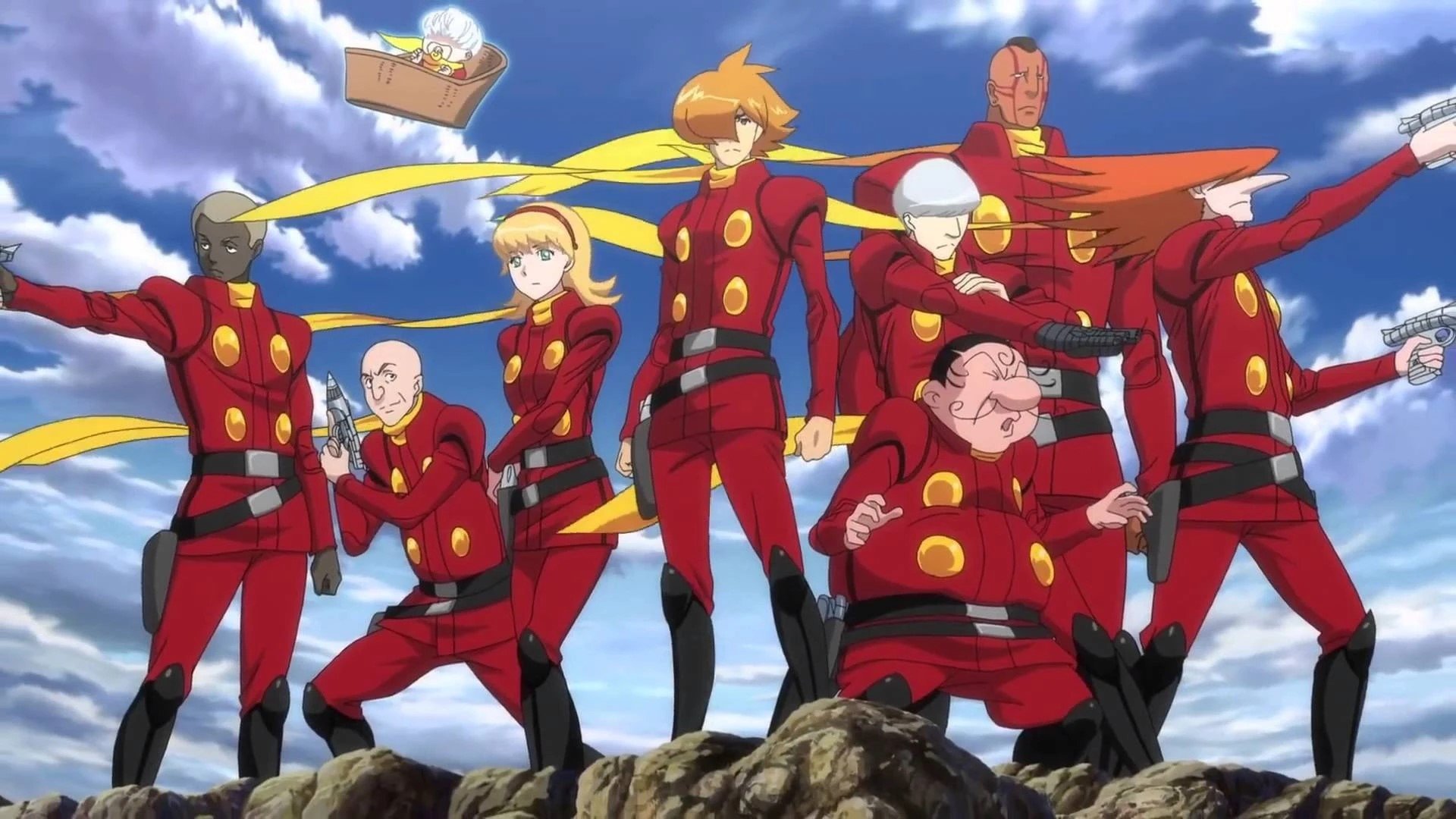 Cyborg 009 vs. Devilman Background