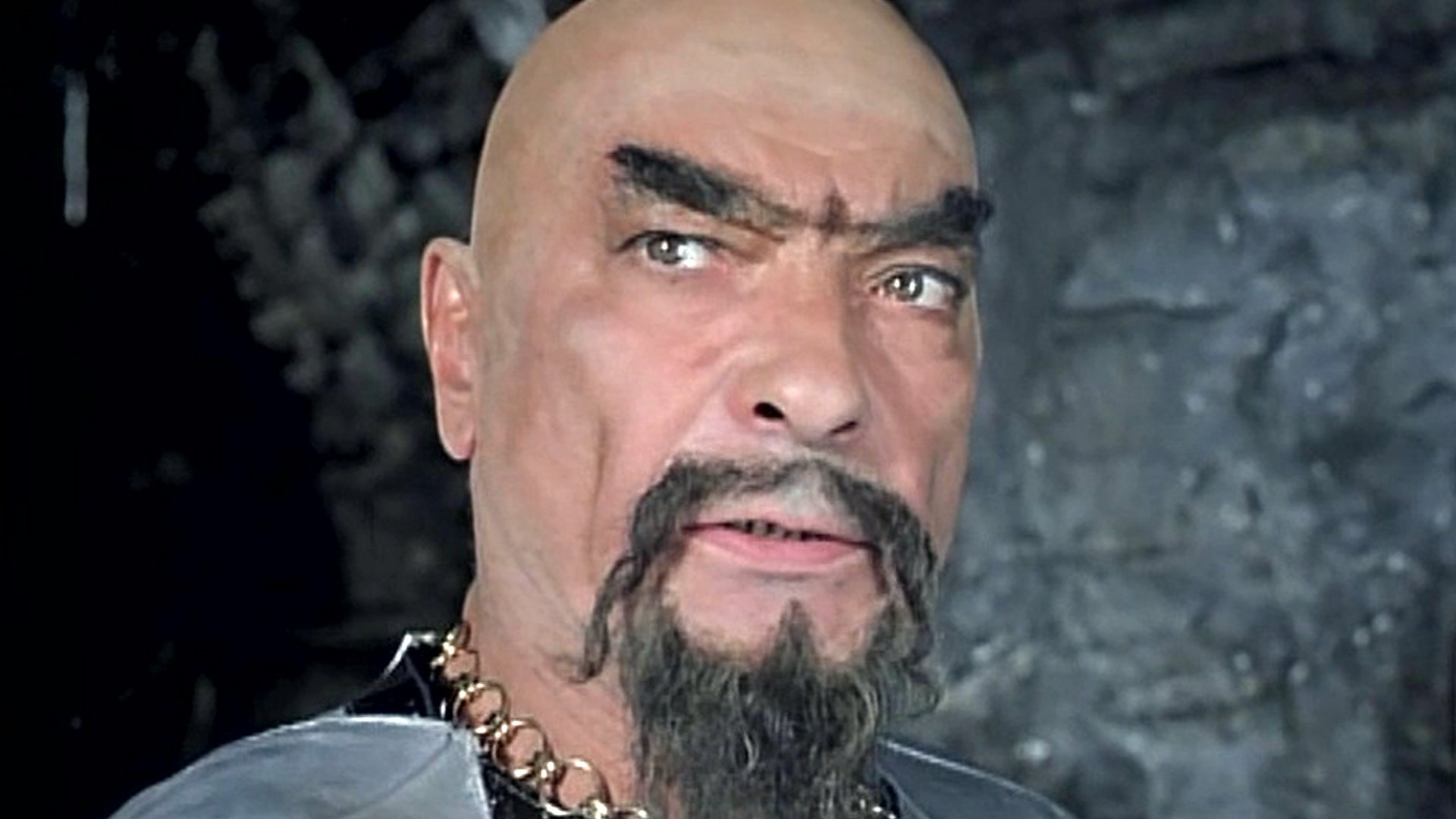 The Man on the Golden Horse Background