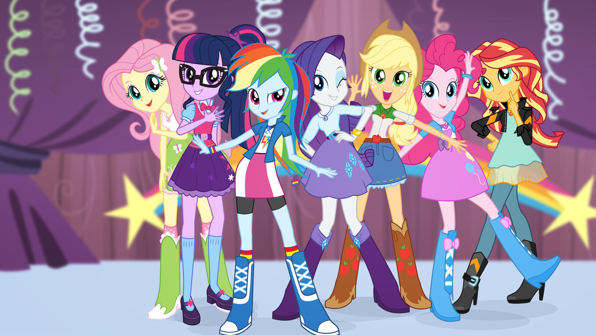 My Little Pony: Equestria Girls - Magical Movie Night Background