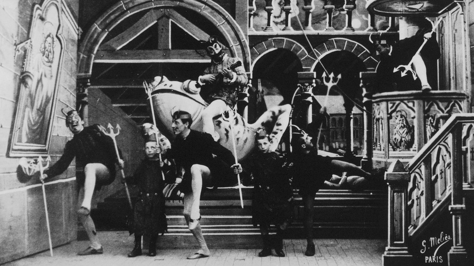 The Devil in a Convent Background