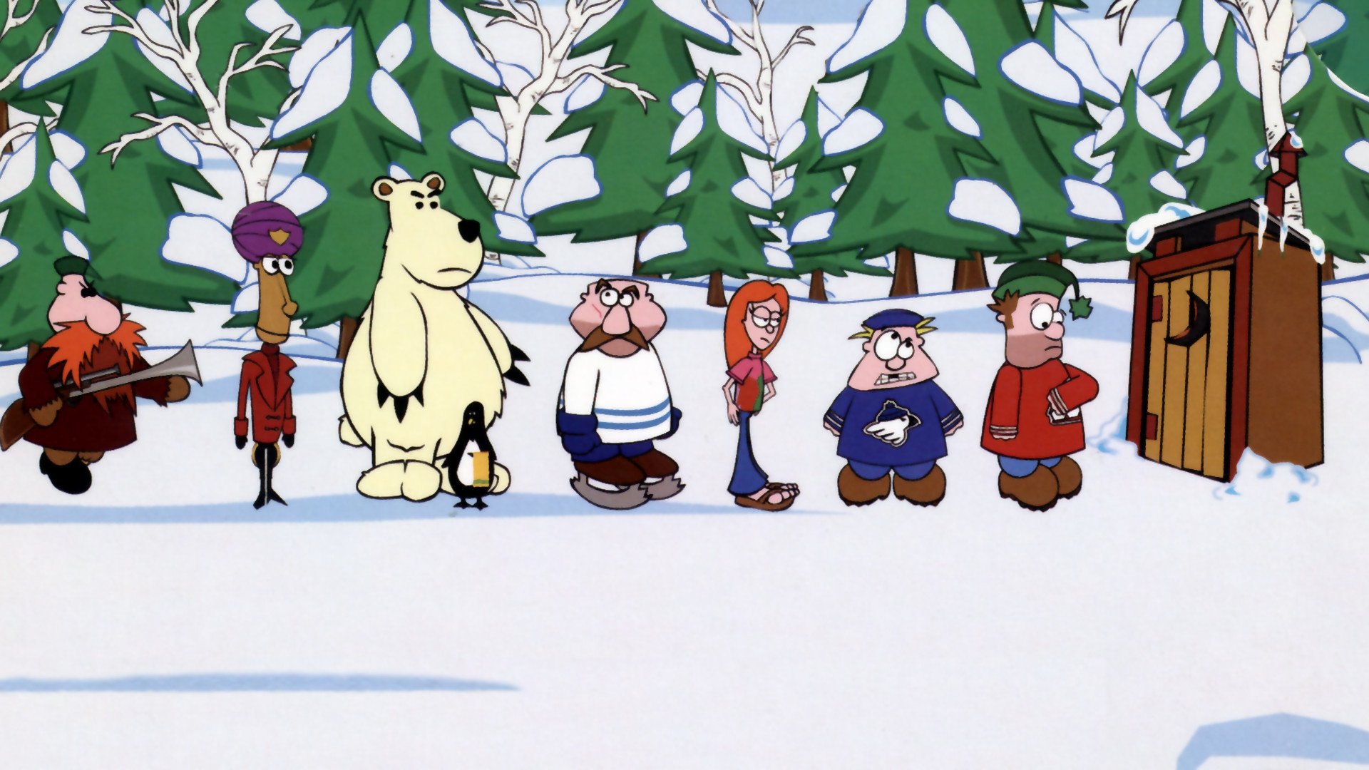 Chilly Beach Background