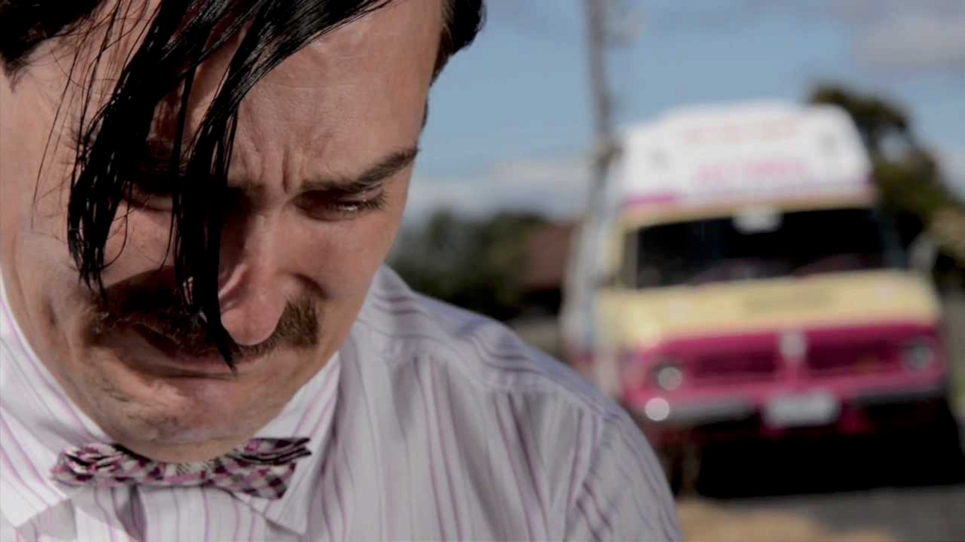 Chocolate Strawberry Vanilla Background