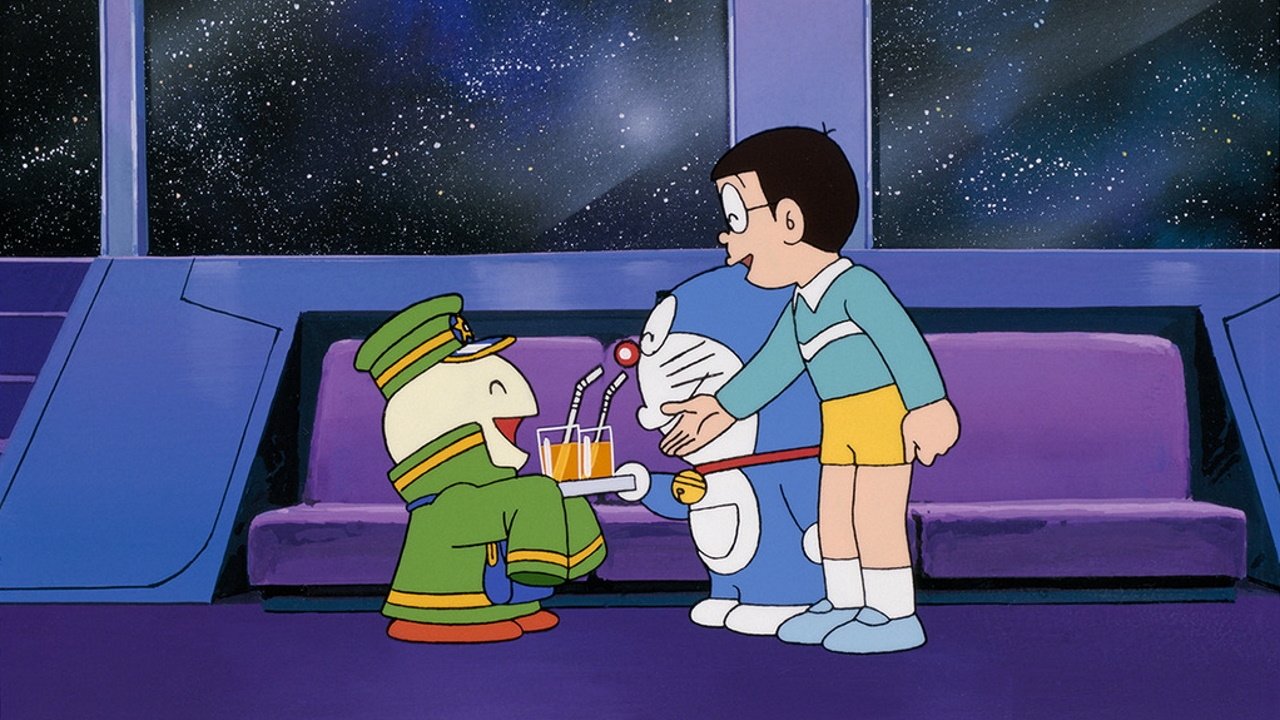 Doraemon: Nobita and the Galaxy Super-express Background