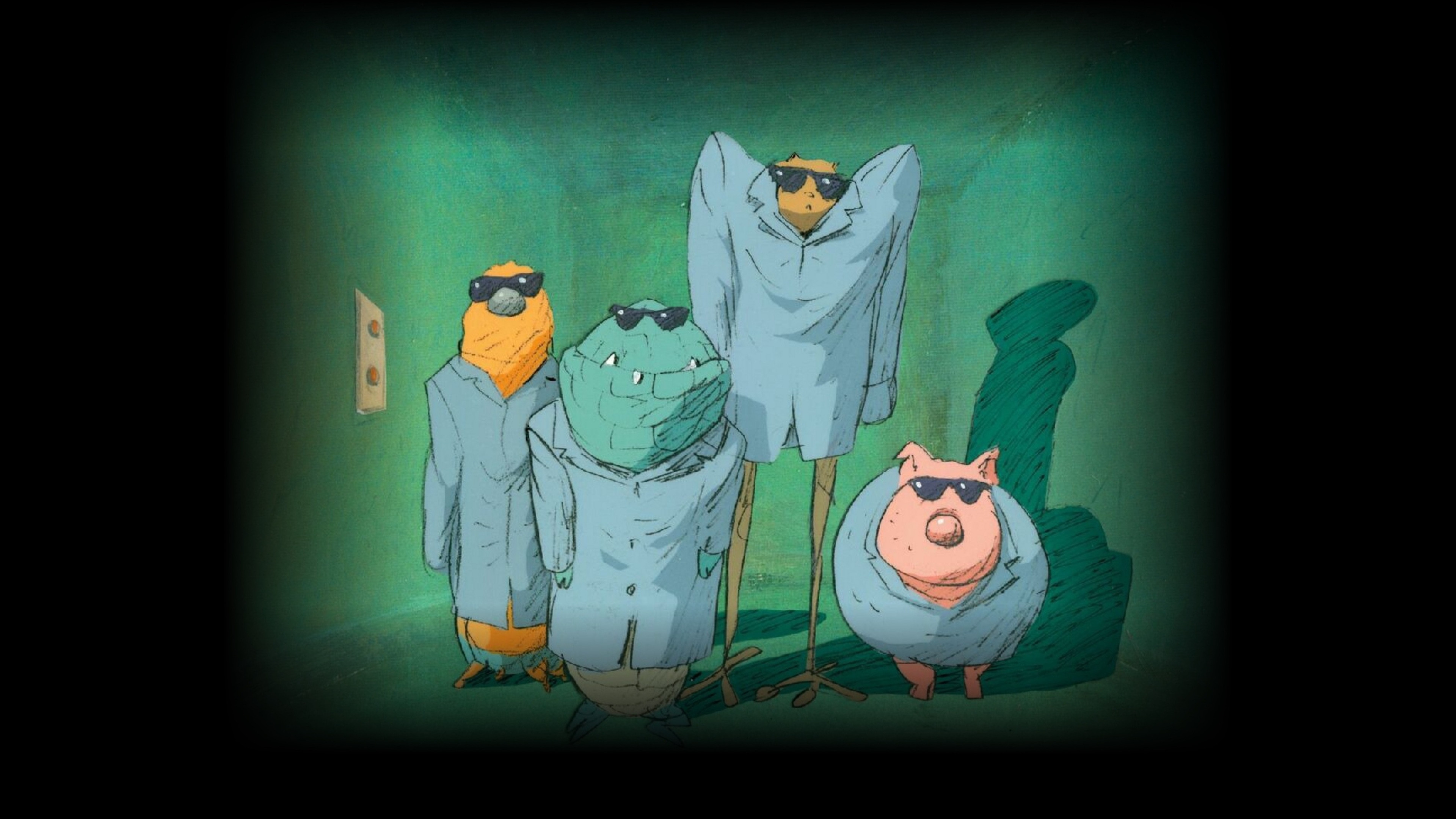 Mutant Aliens Background