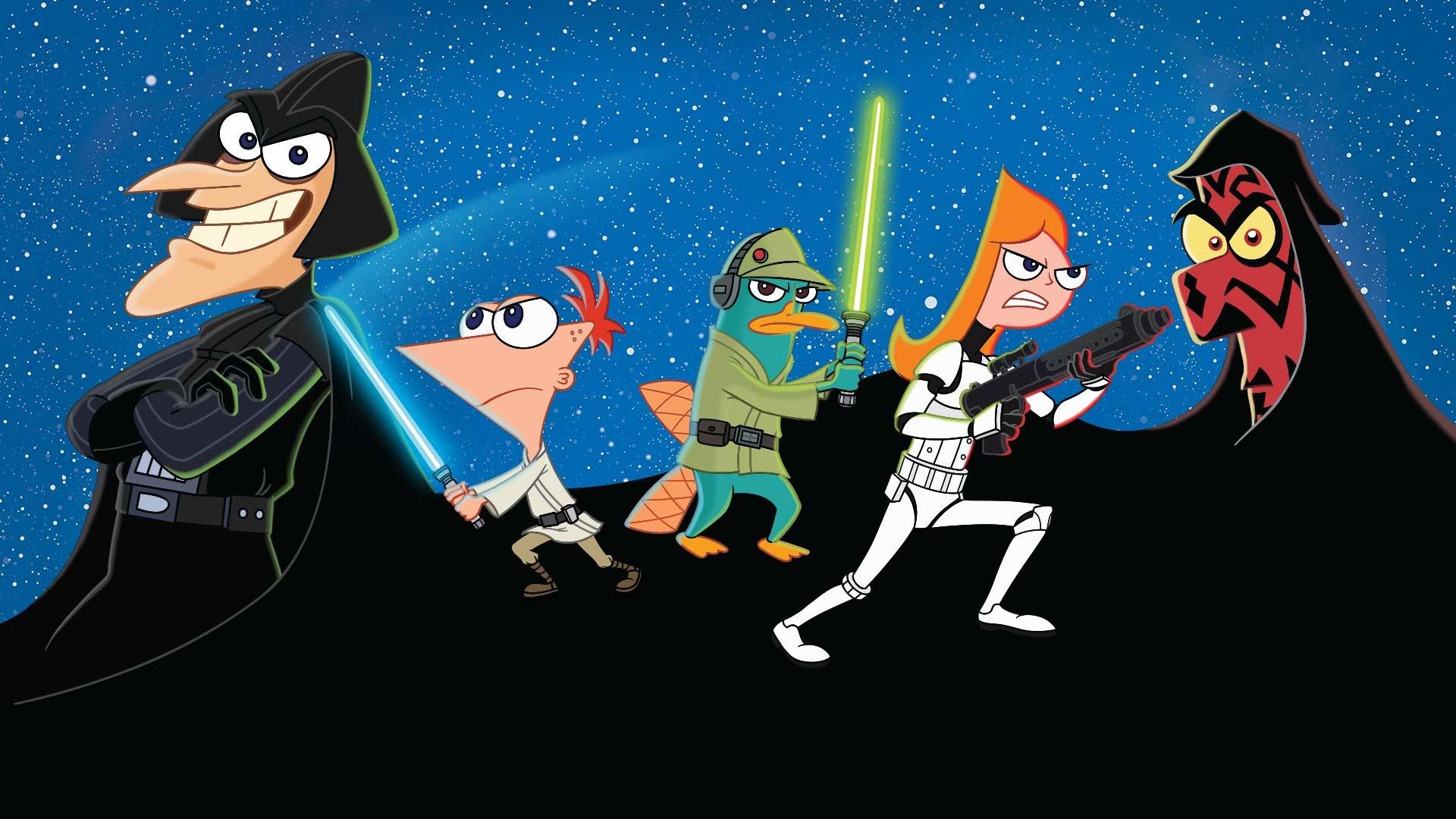 Phineas and Ferb: Star Wars Background