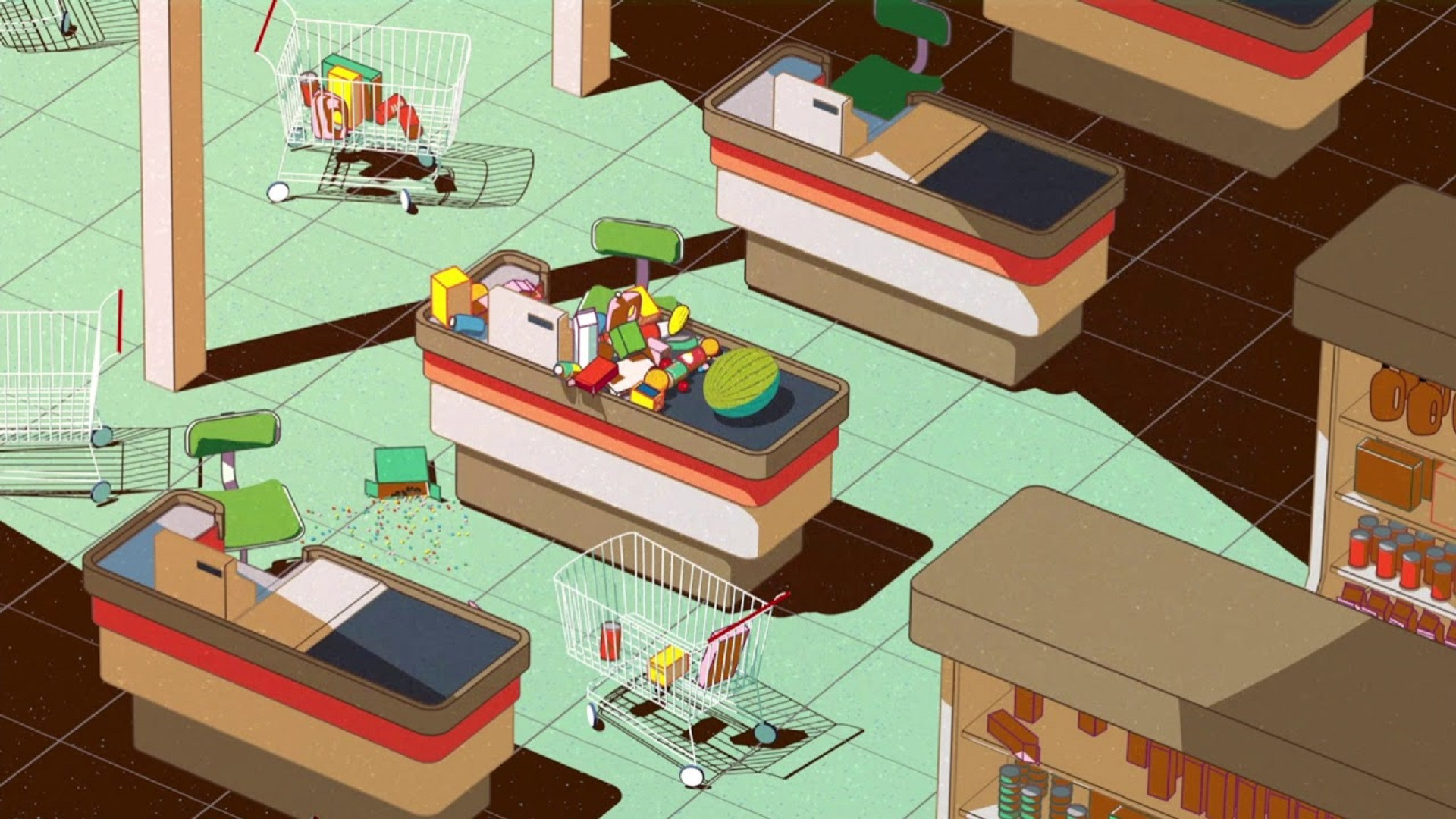 Empty Places Background