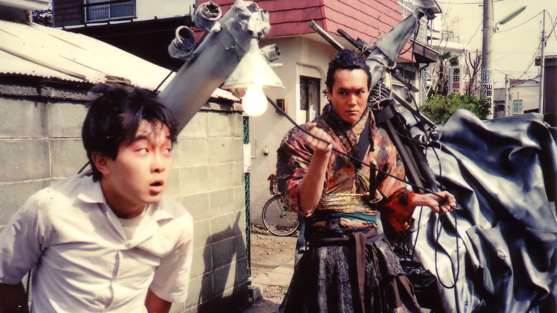 The Adventure of Denchu-Kozo Background