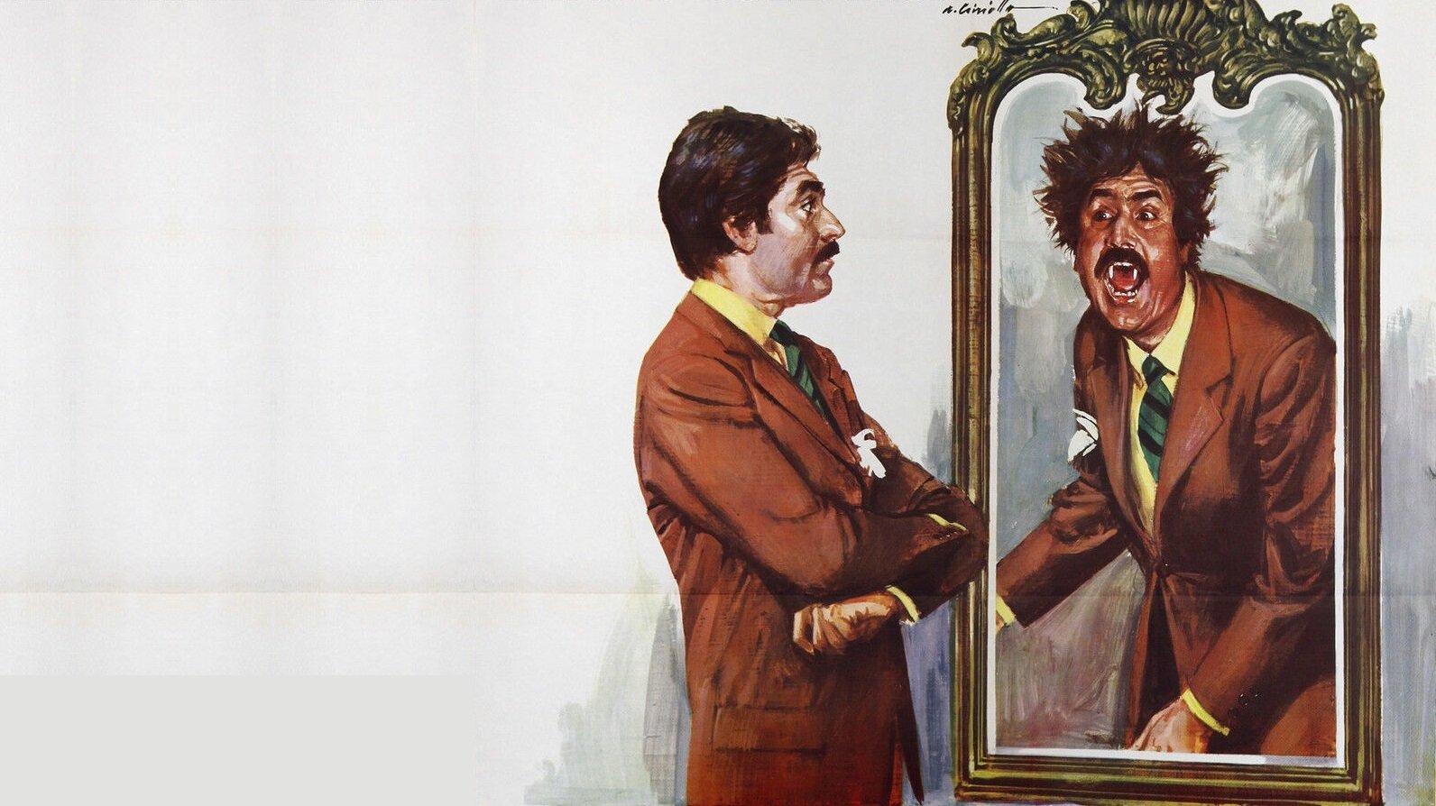 Il cav. Costante Nicosia demoniaco, ovvero Dracula in Brianza Background