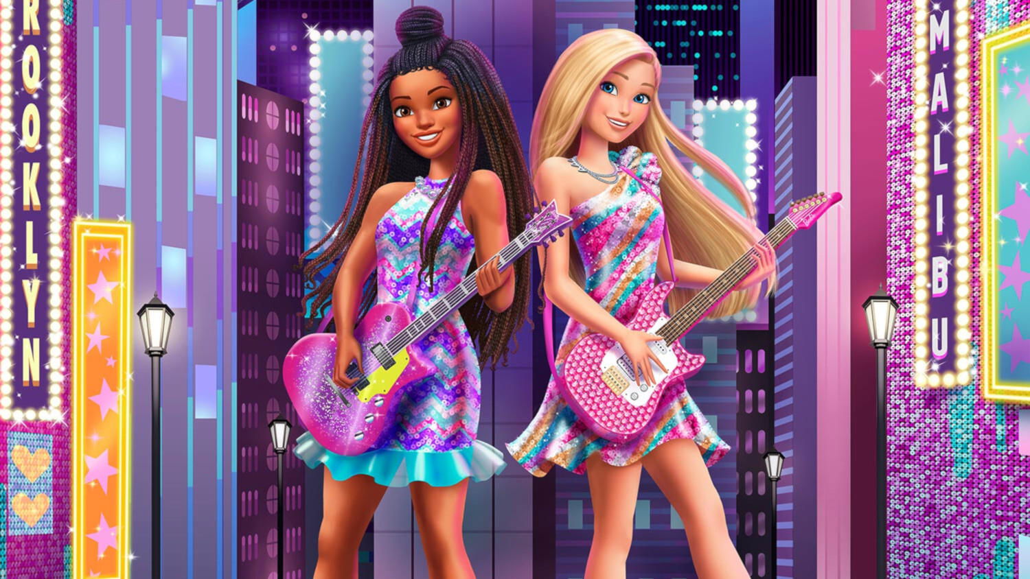 Barbie: Big City, Big Dreams Background