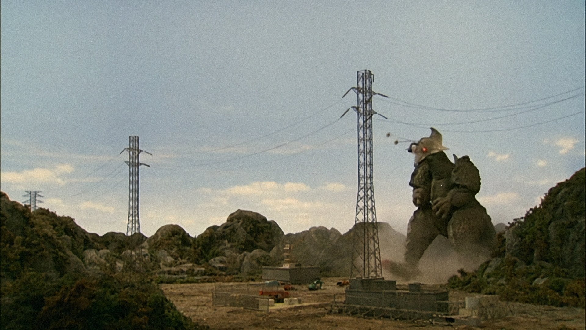 The Monster X Strikes Back: Attack the G8 Summit Background