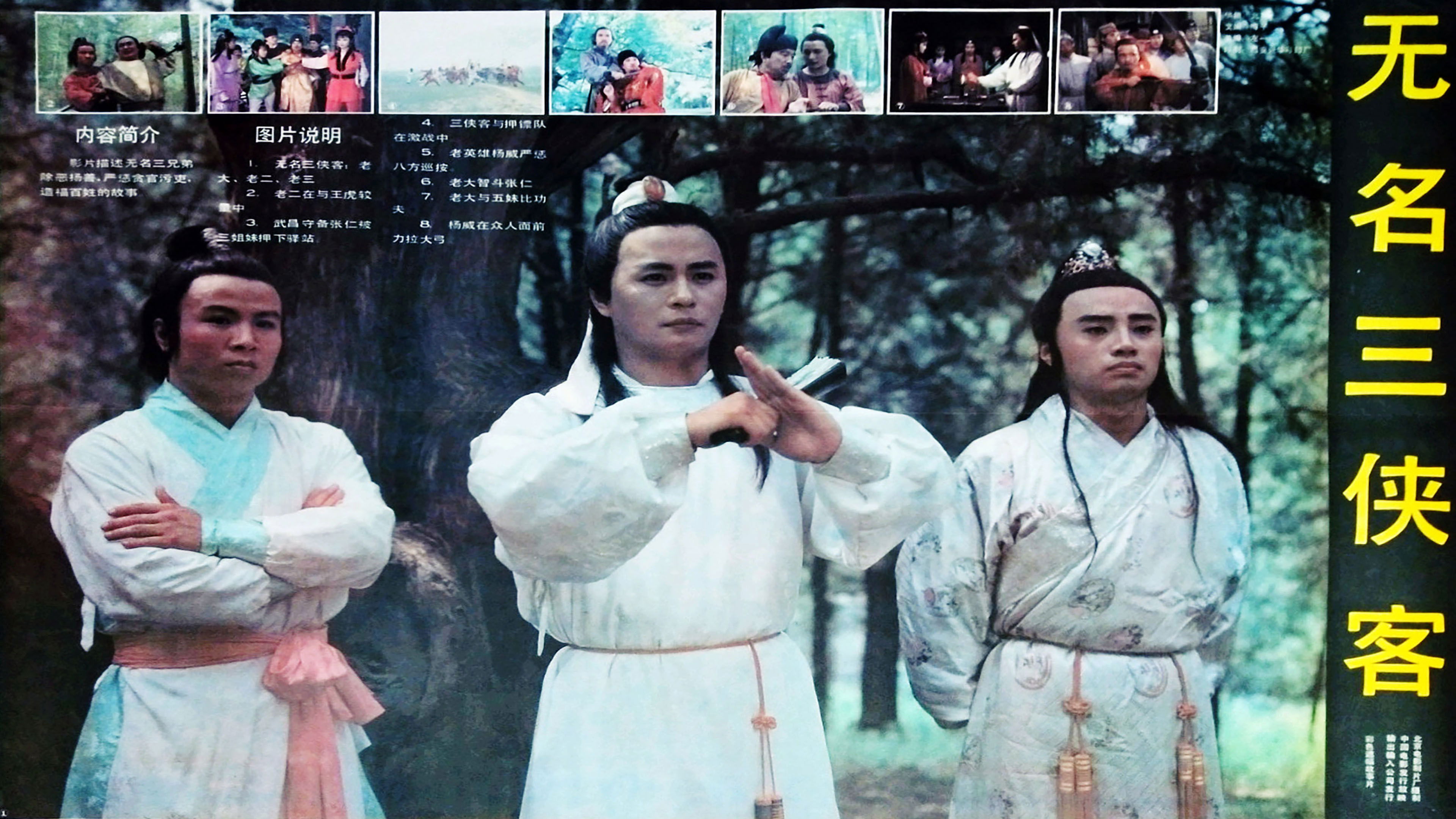 无名三侠客 Background