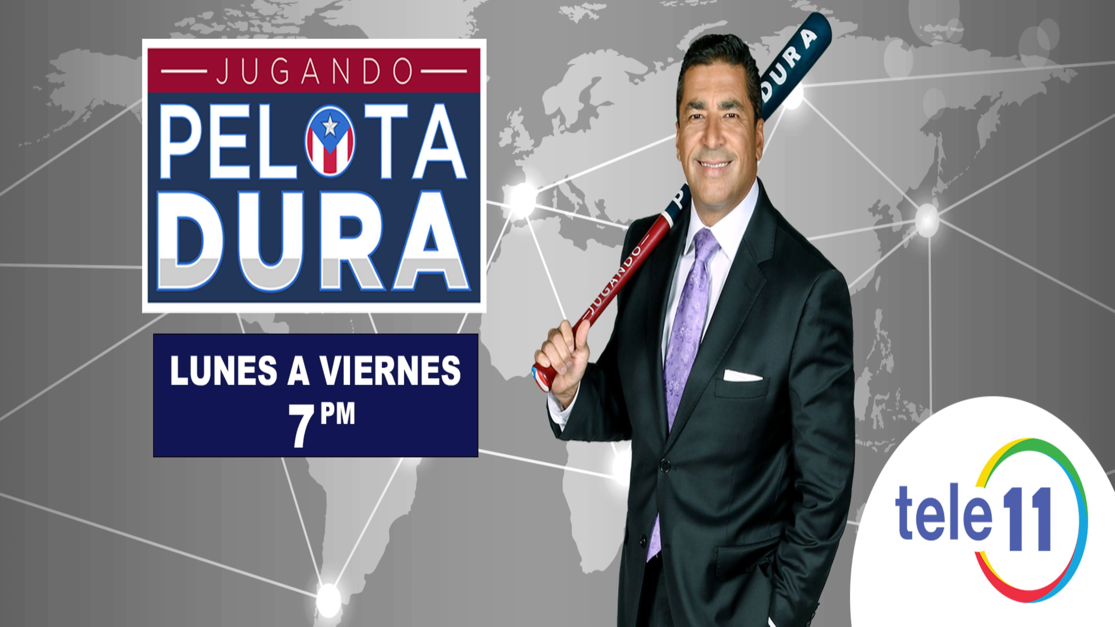 Jugando Pelota Dura Background