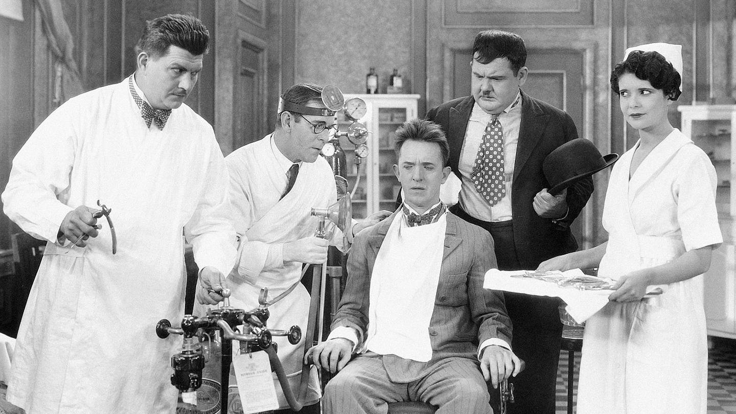 Leave 'Em Laughing Background