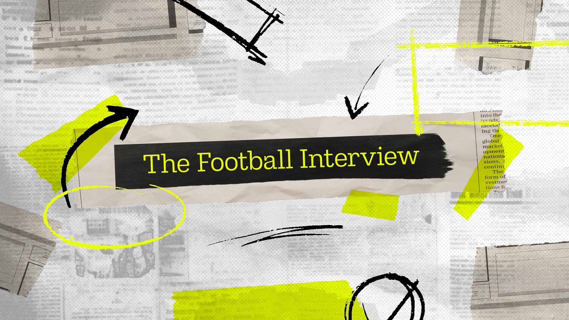 The Football Interview Background