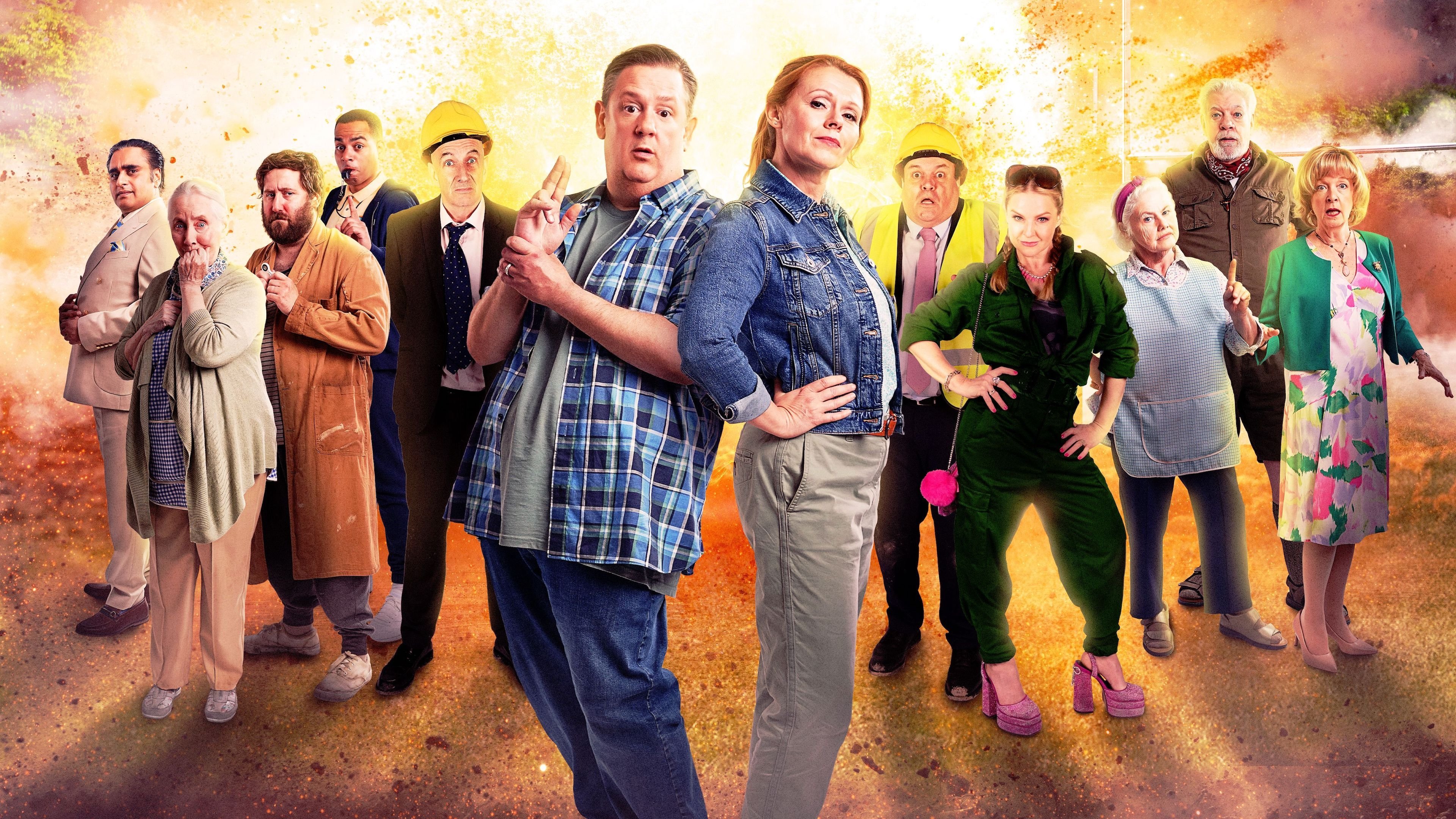 Apocalypse Slough: A Murder, They Hope Mystery Background