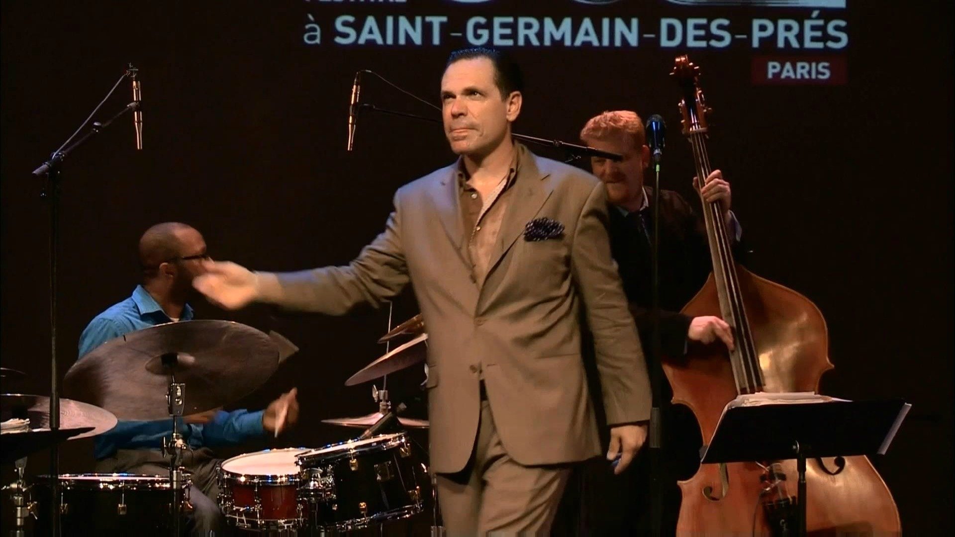 Kurt Elling - Festival Jazz a Saint-Germain-des-Pres, Paris Background
