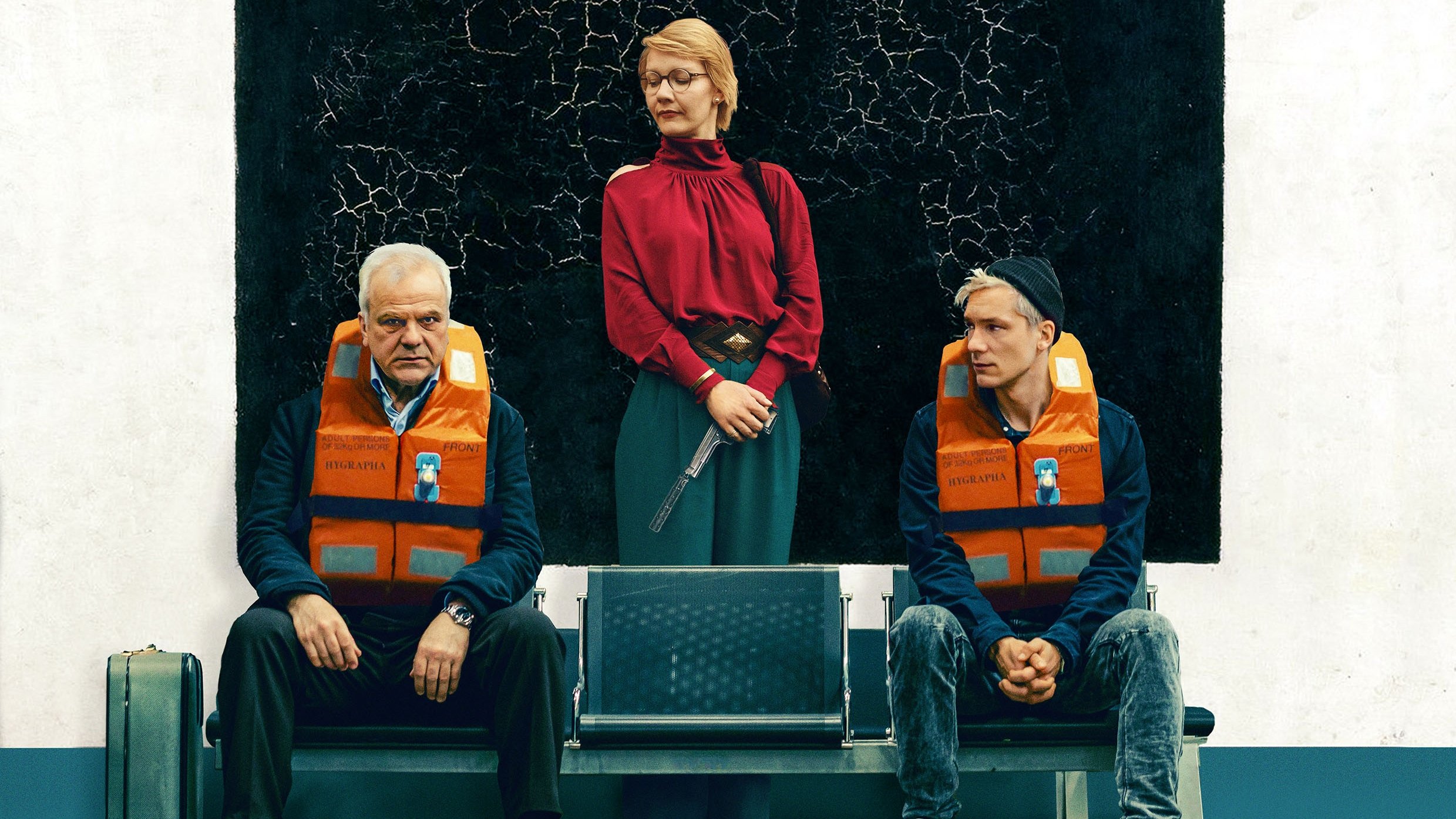 The Black Square Background