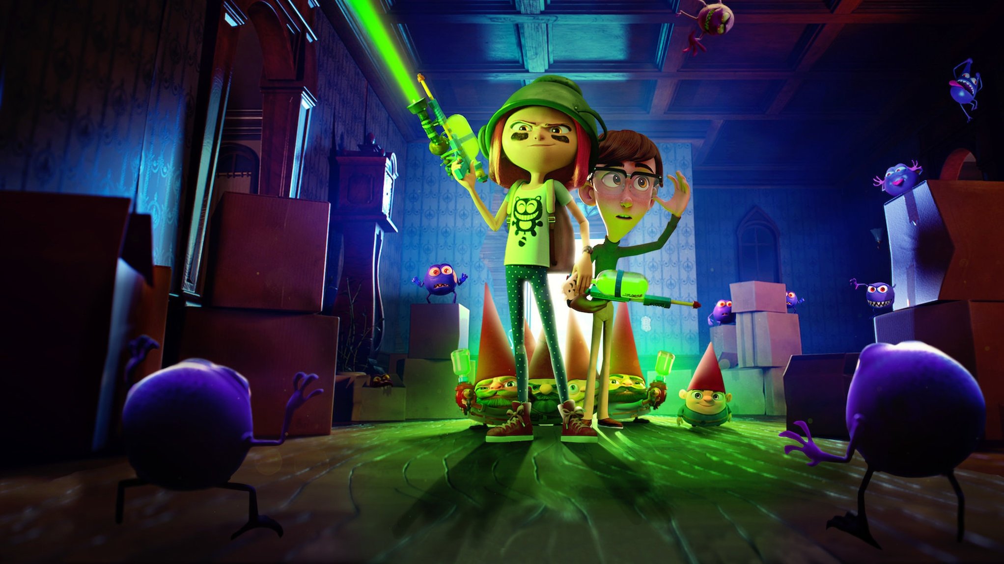 Gnome Alone Background