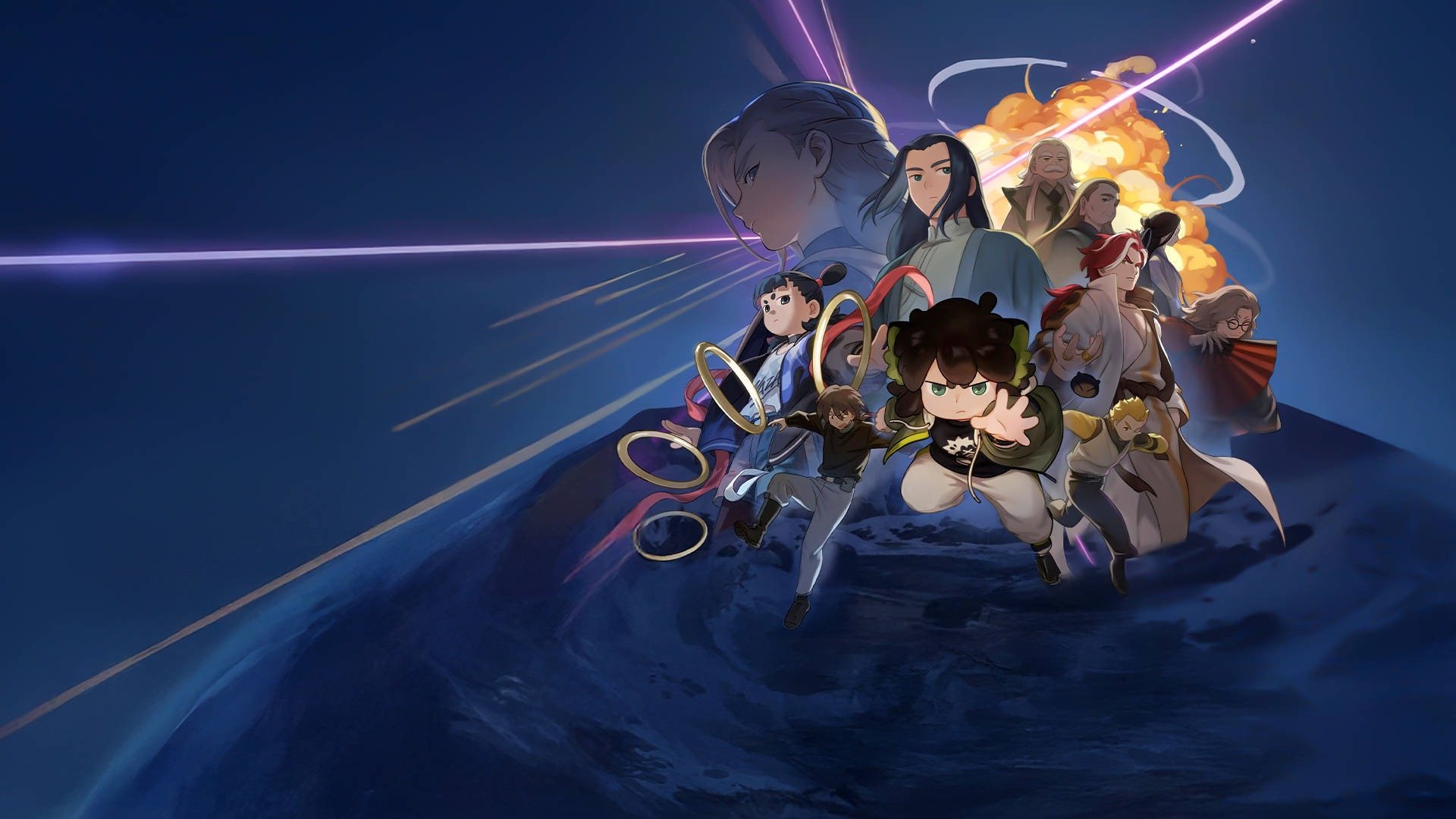 The Legend of Hei 2 Background