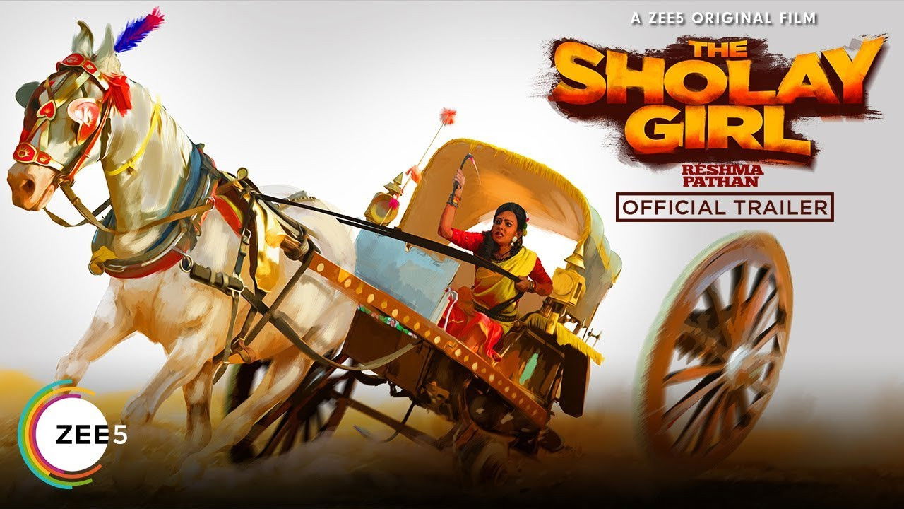The Sholay Girl Background