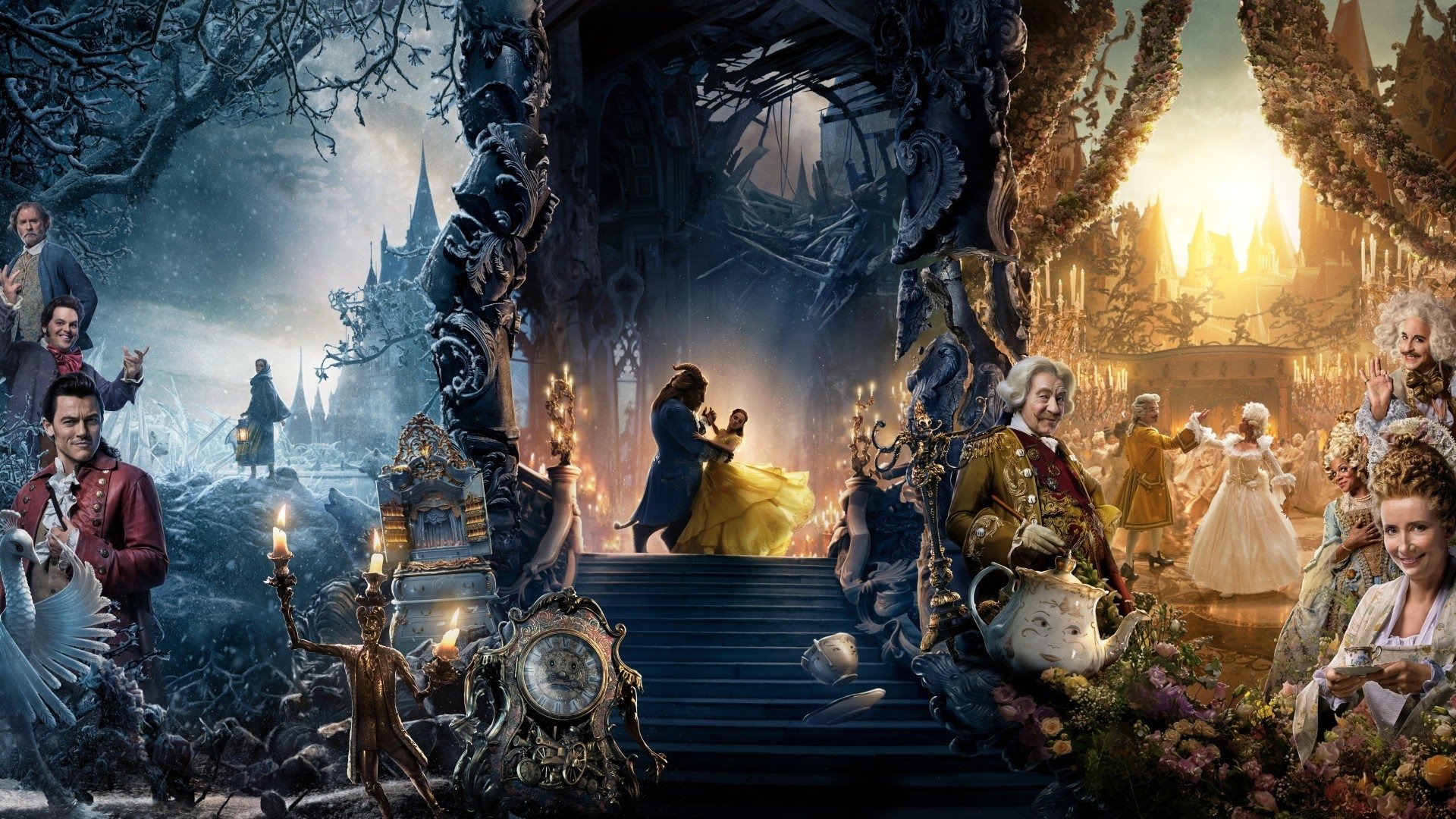 Beauty and the Beast Background