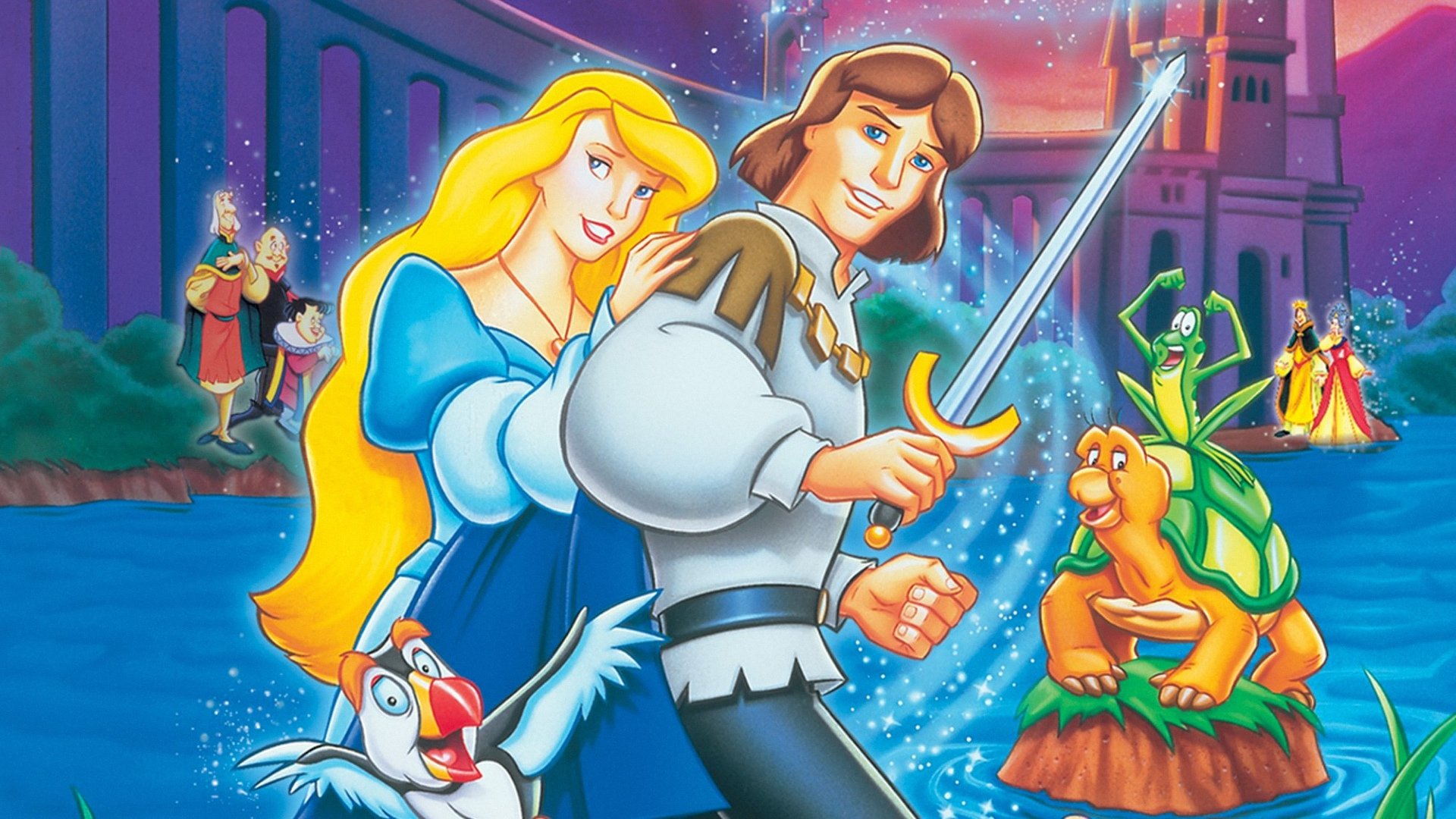 The Swan Princess: Escape from Castle Mountain Background