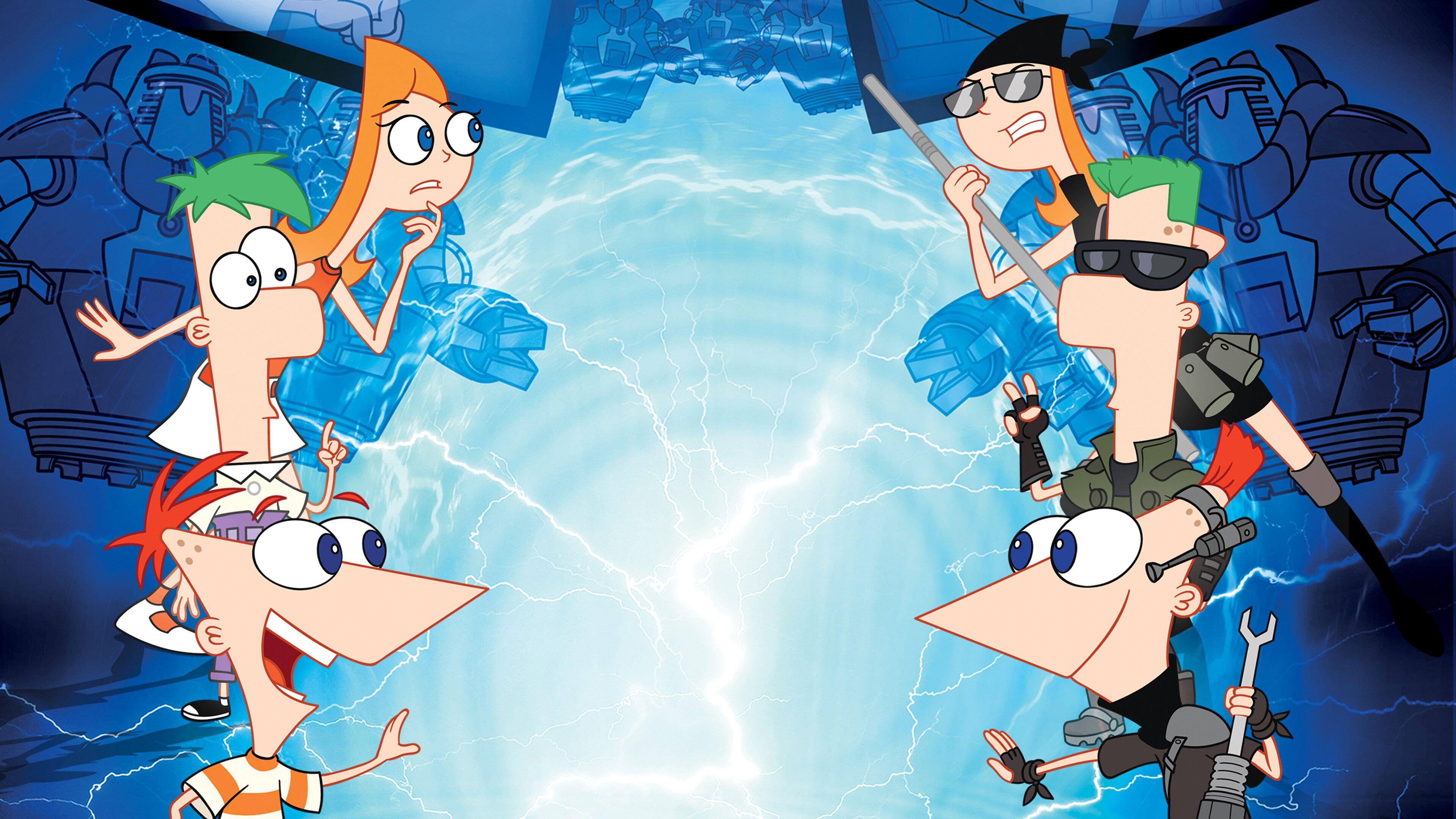 Phineas and Ferb The Movie: Across the 2nd Dimension Background