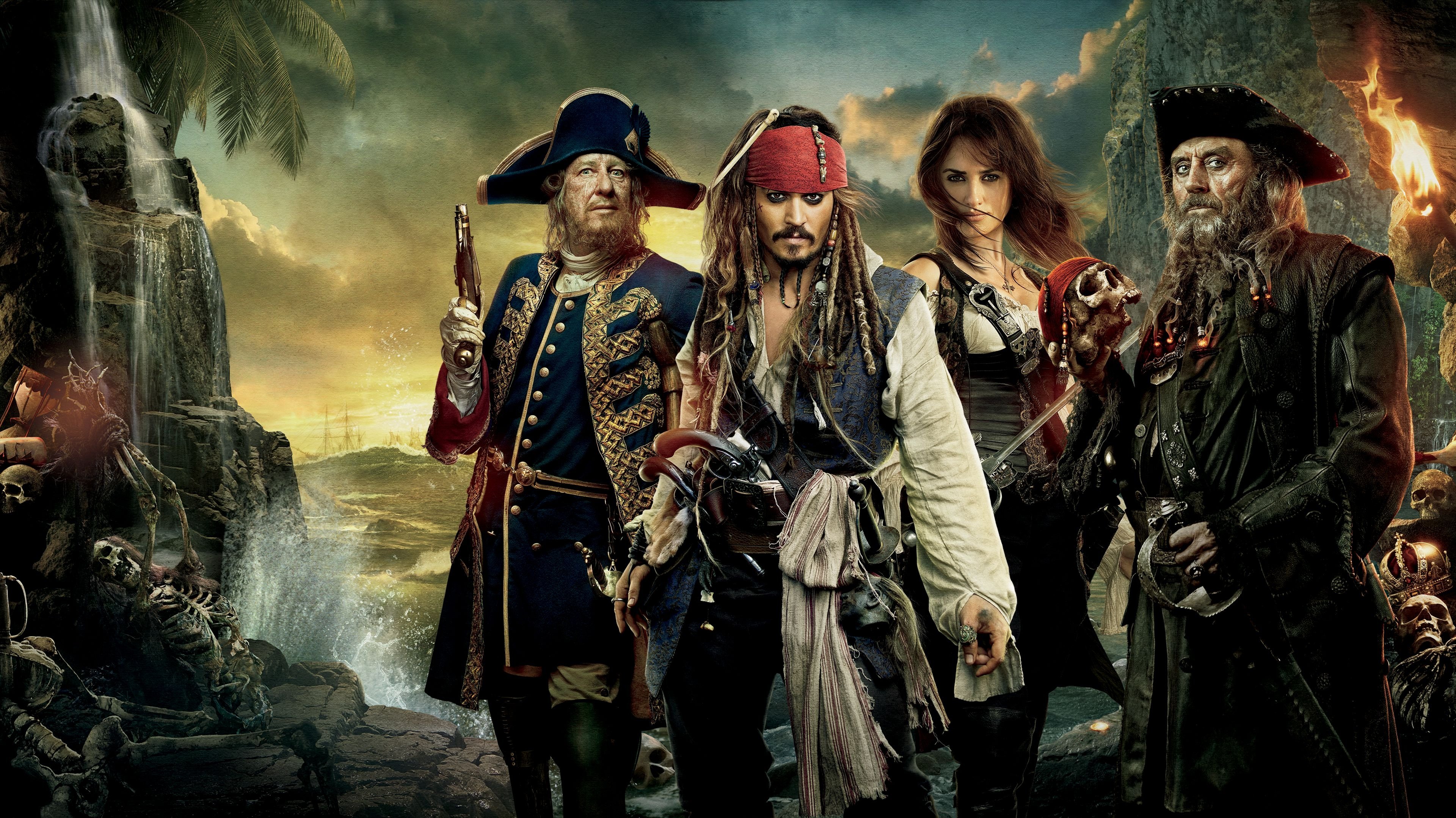 Pirates of the Caribbean: On Stranger Tides Background