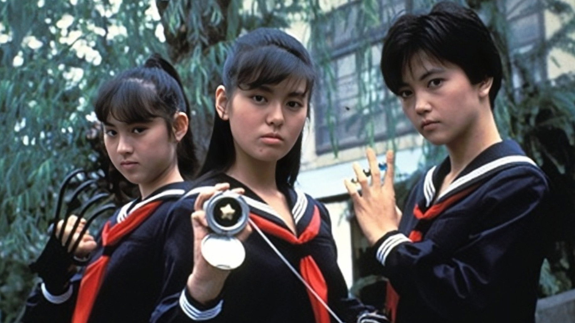 Sukeban Deka II: Legend of the Iron-Masked Girl Background