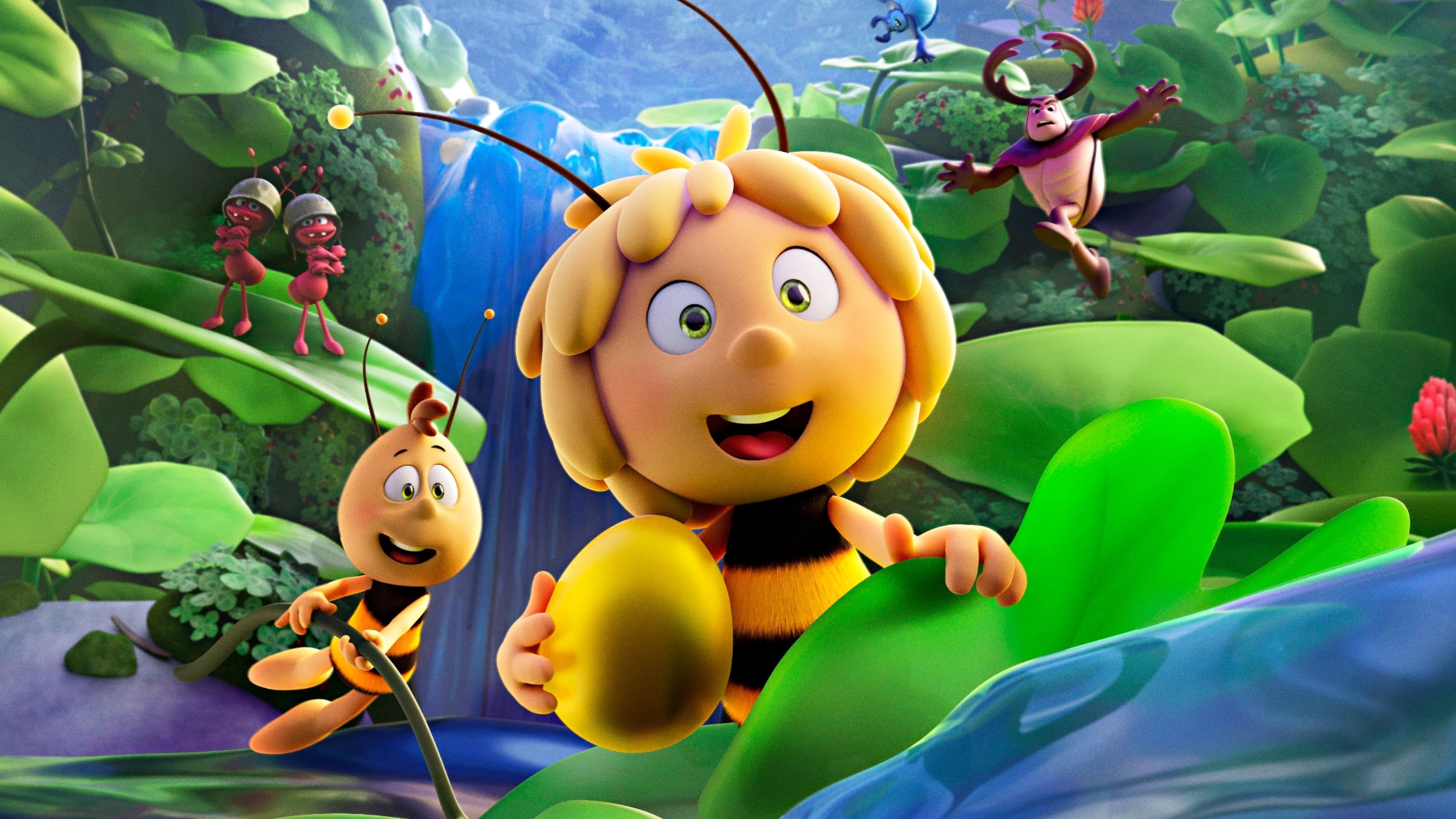Maya the Bee: The Golden Orb Background