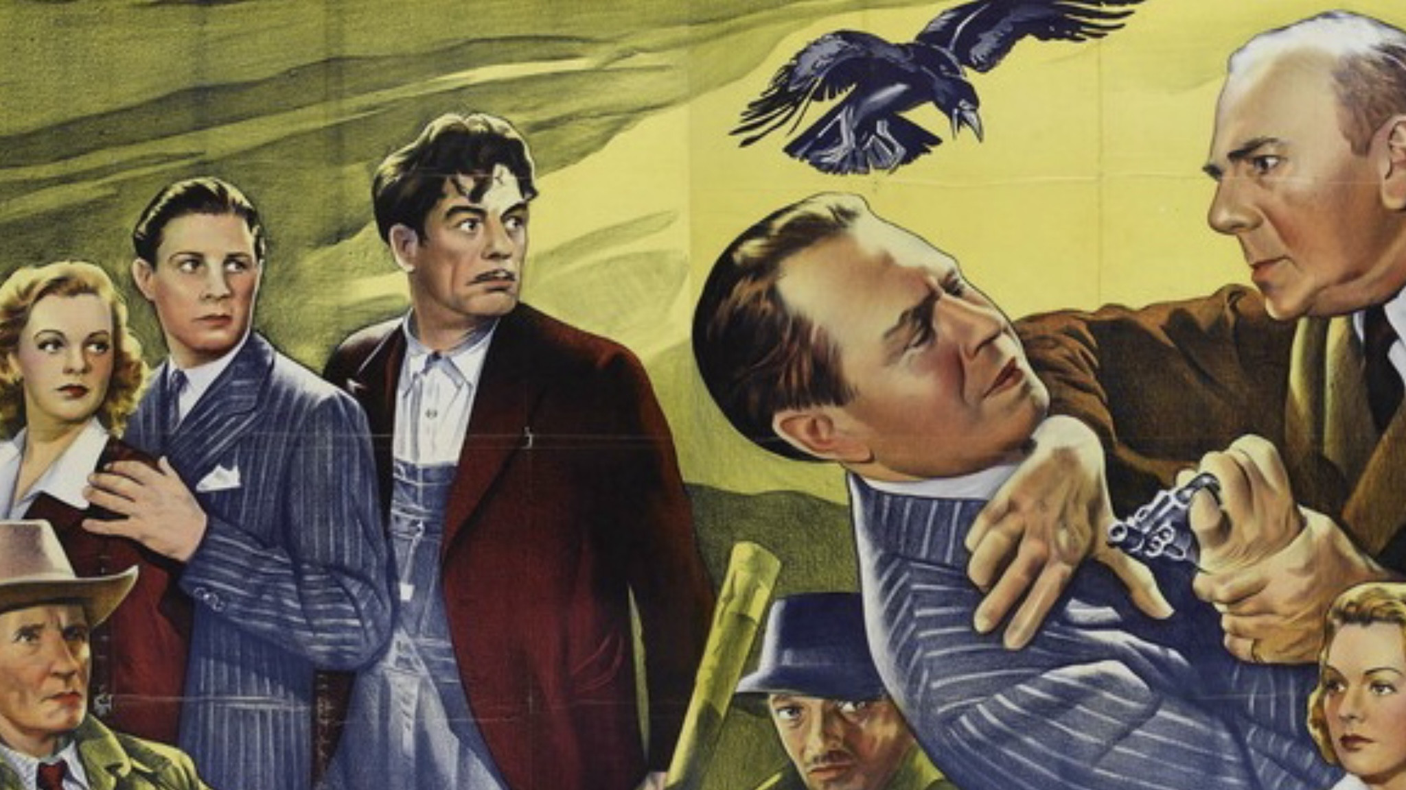 The Black Raven Background