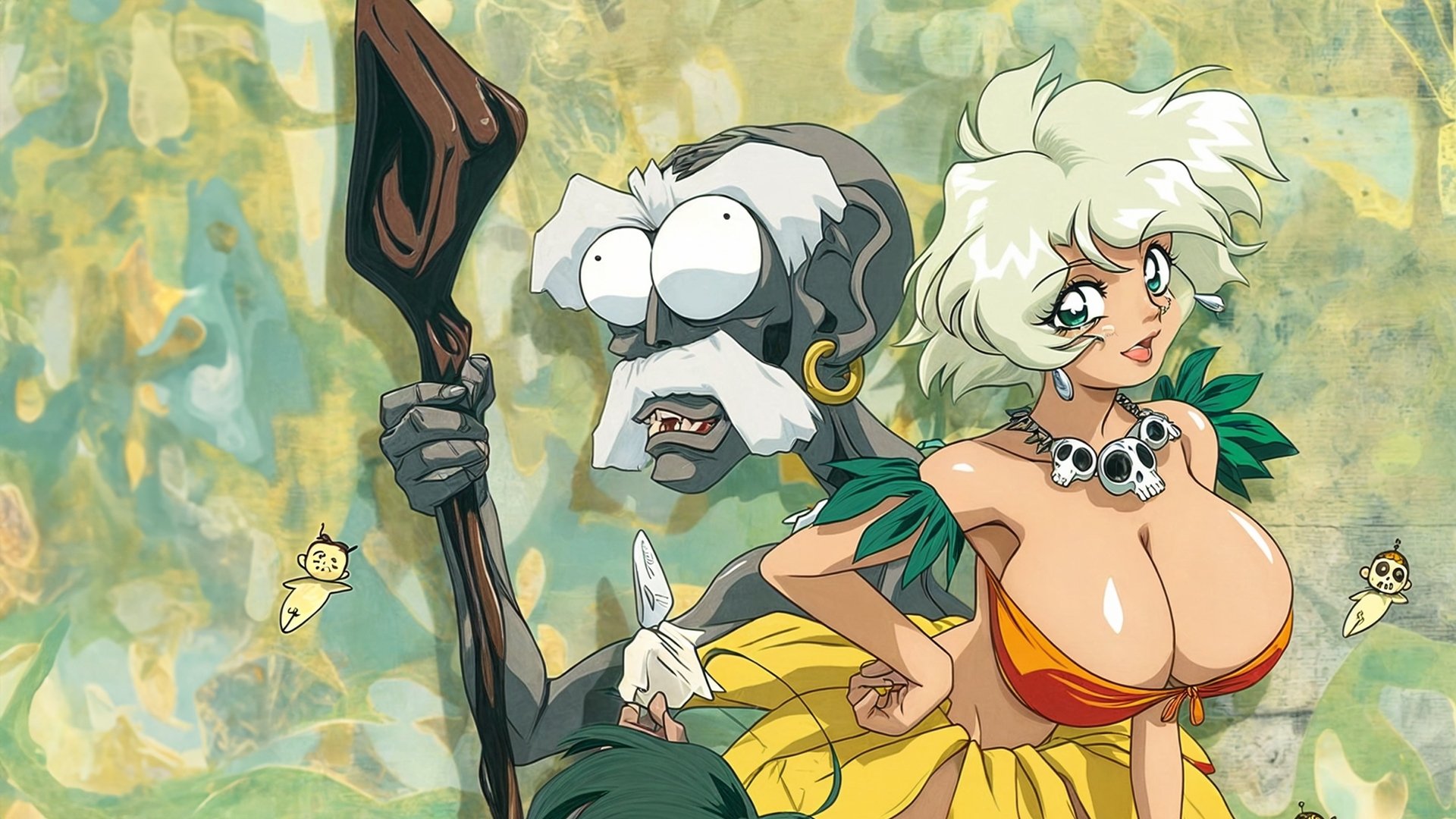 Jungle de Ikou! Background