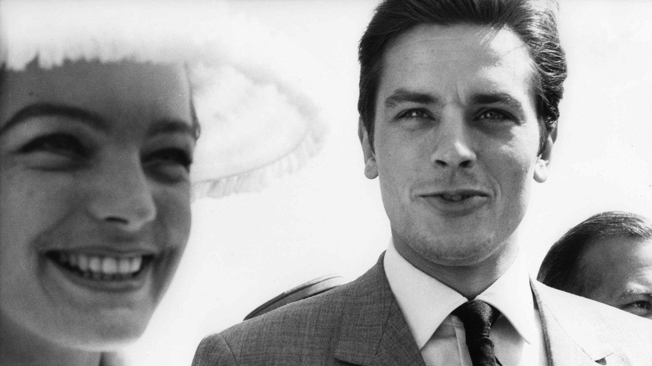Alain Delon, a unique portrait Background