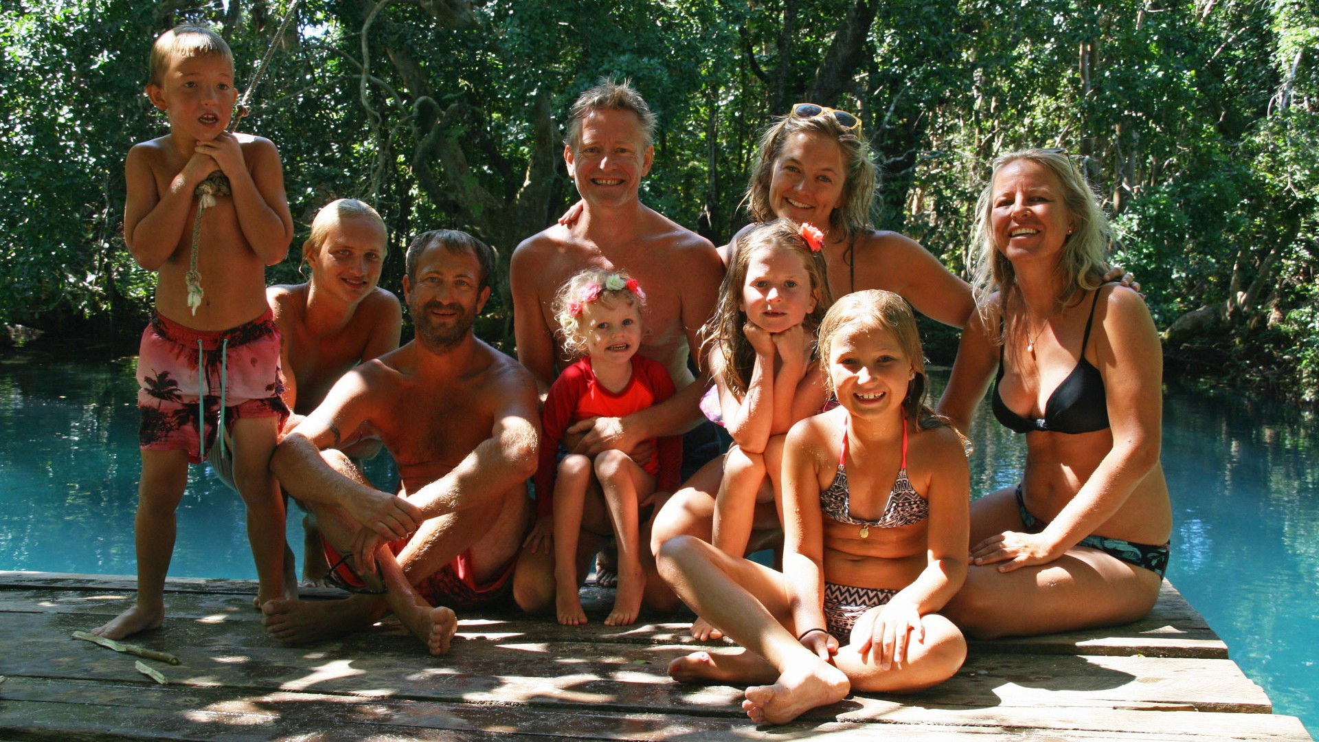 Flaskepost fra Stillehavet Background