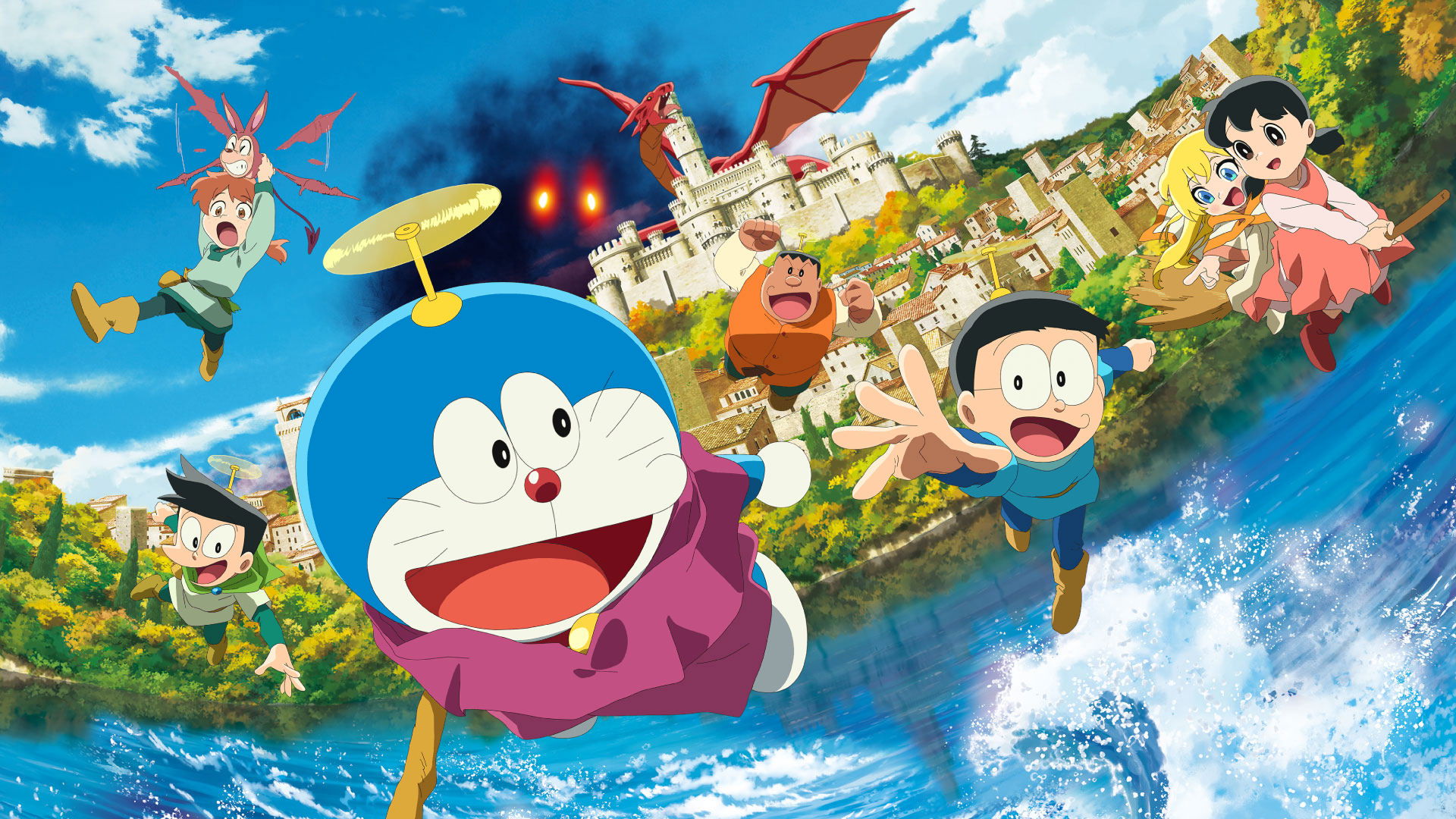 Doraemon the Movie: Nobita's Art World Tales Background