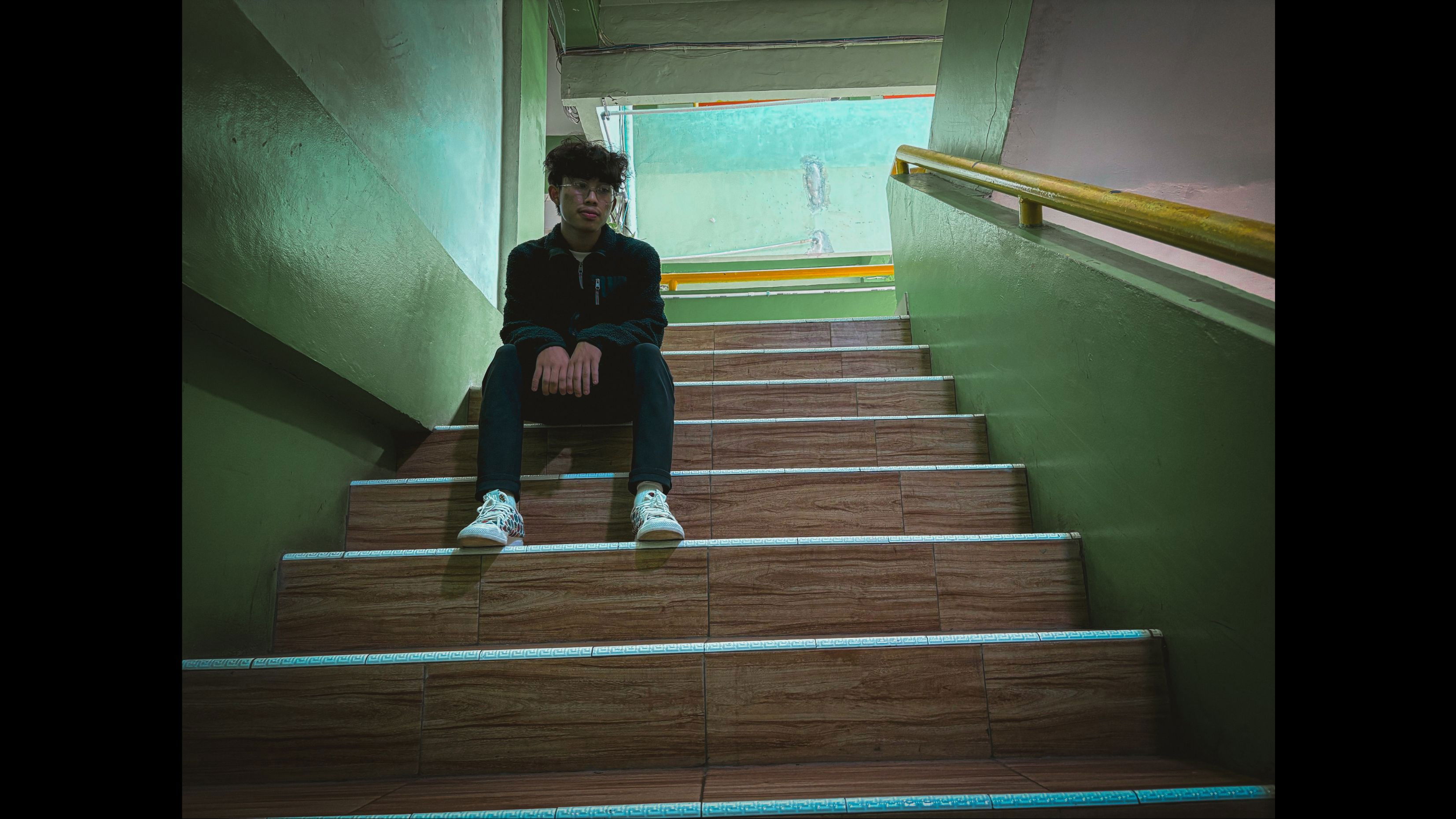 The Stairs Background