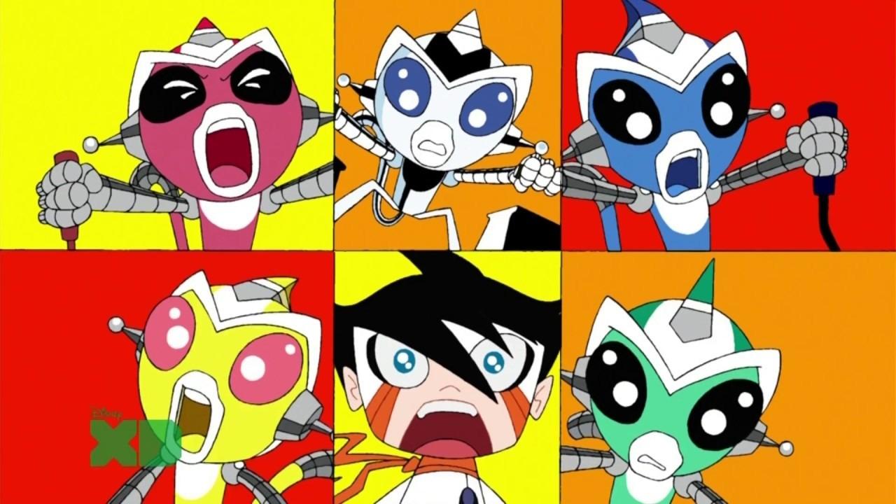 Super Robot Monkey Team Hyperforce Go! Background