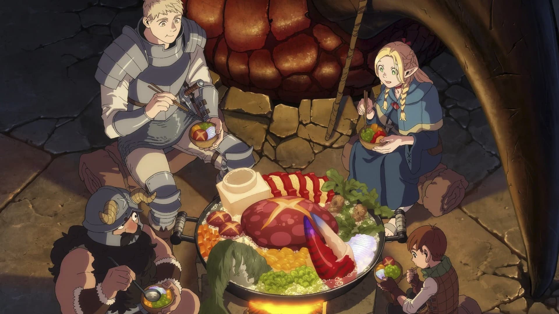 Delicious in Dungeon Background