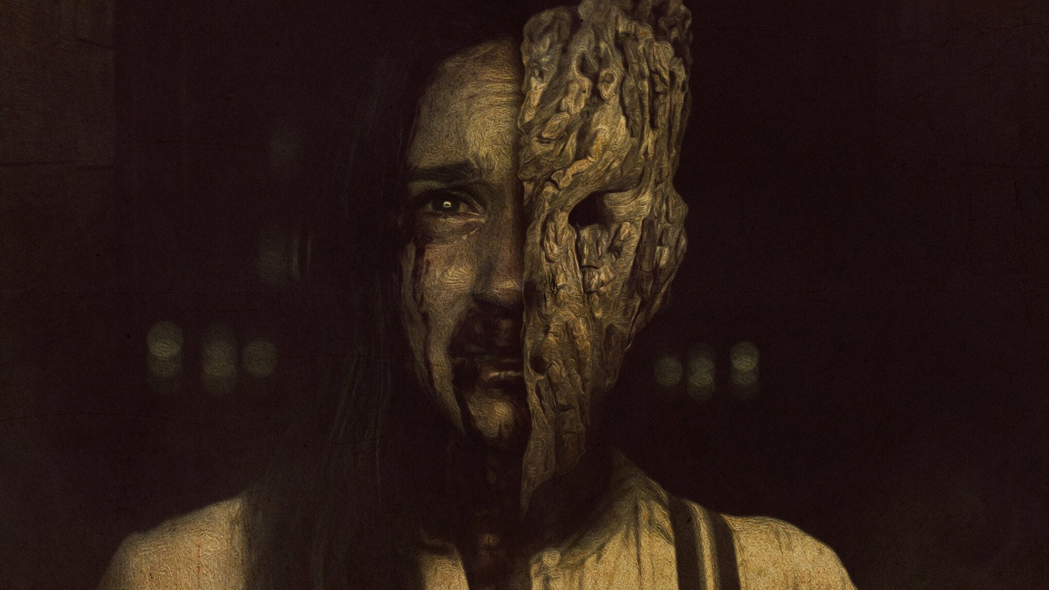 A Classic Horror Story Background