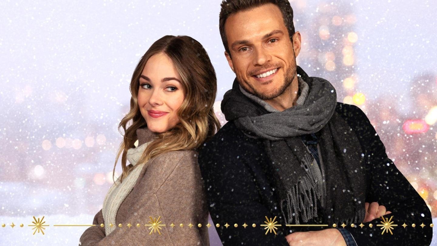 Christmas on Ice Background