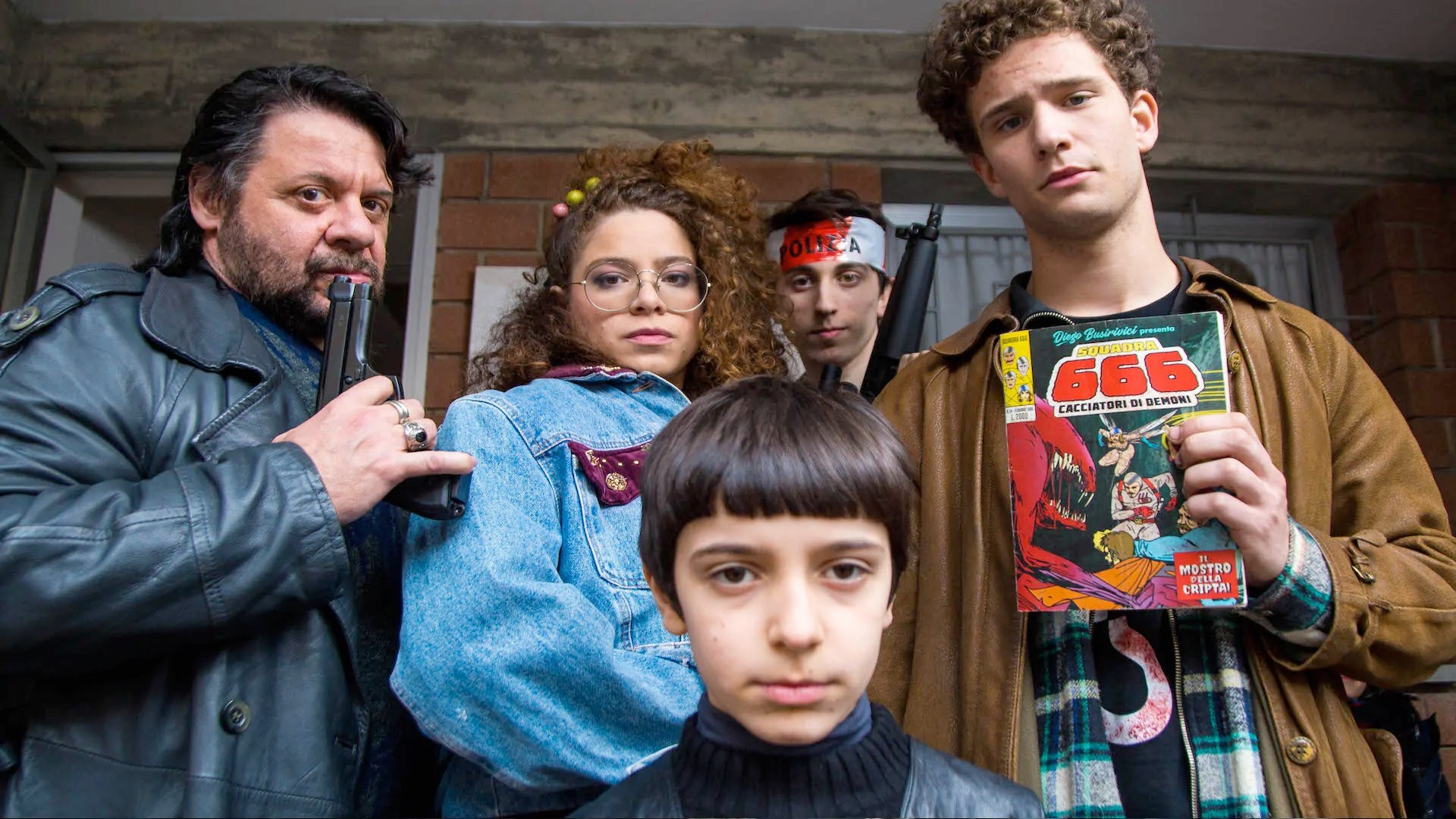 The Crypt Monster Background