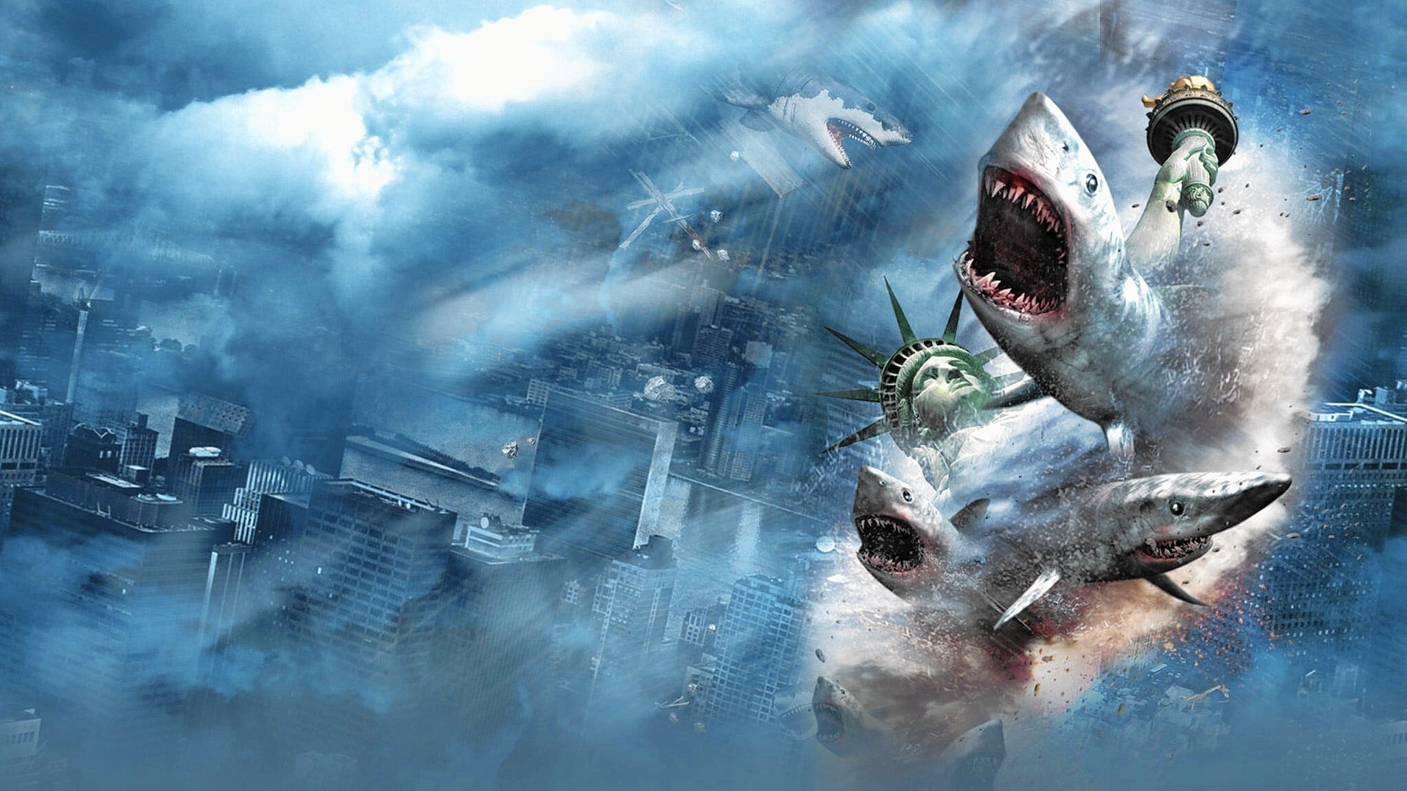 Sharknado 2: The Second One Background